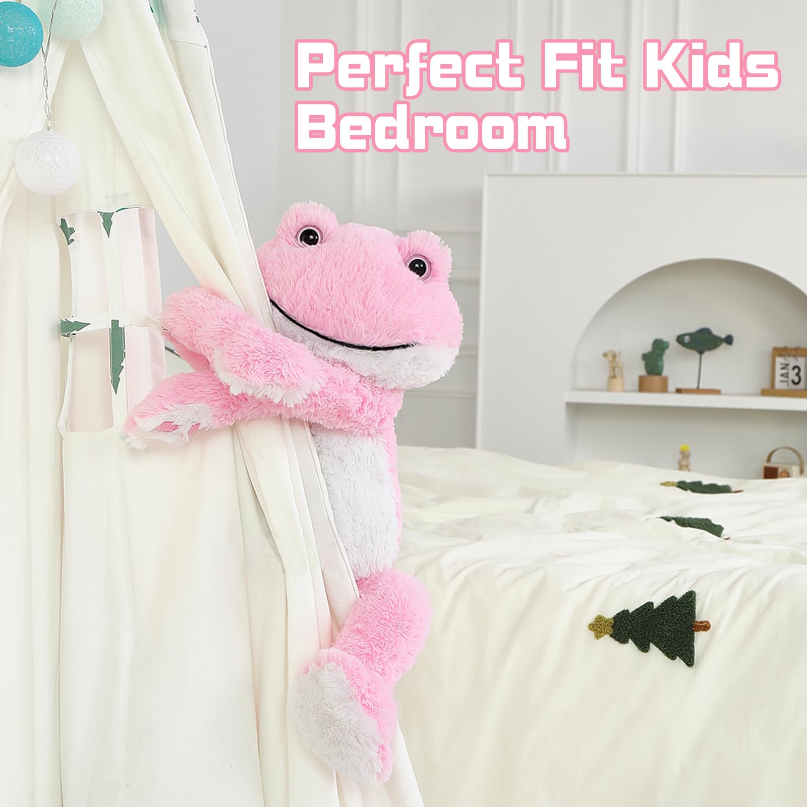 カエルのぬいぐるみ ピンクジャケット Amazon.co.jp: Karister かわいいぬいぐるみ ピンクのカエル 24