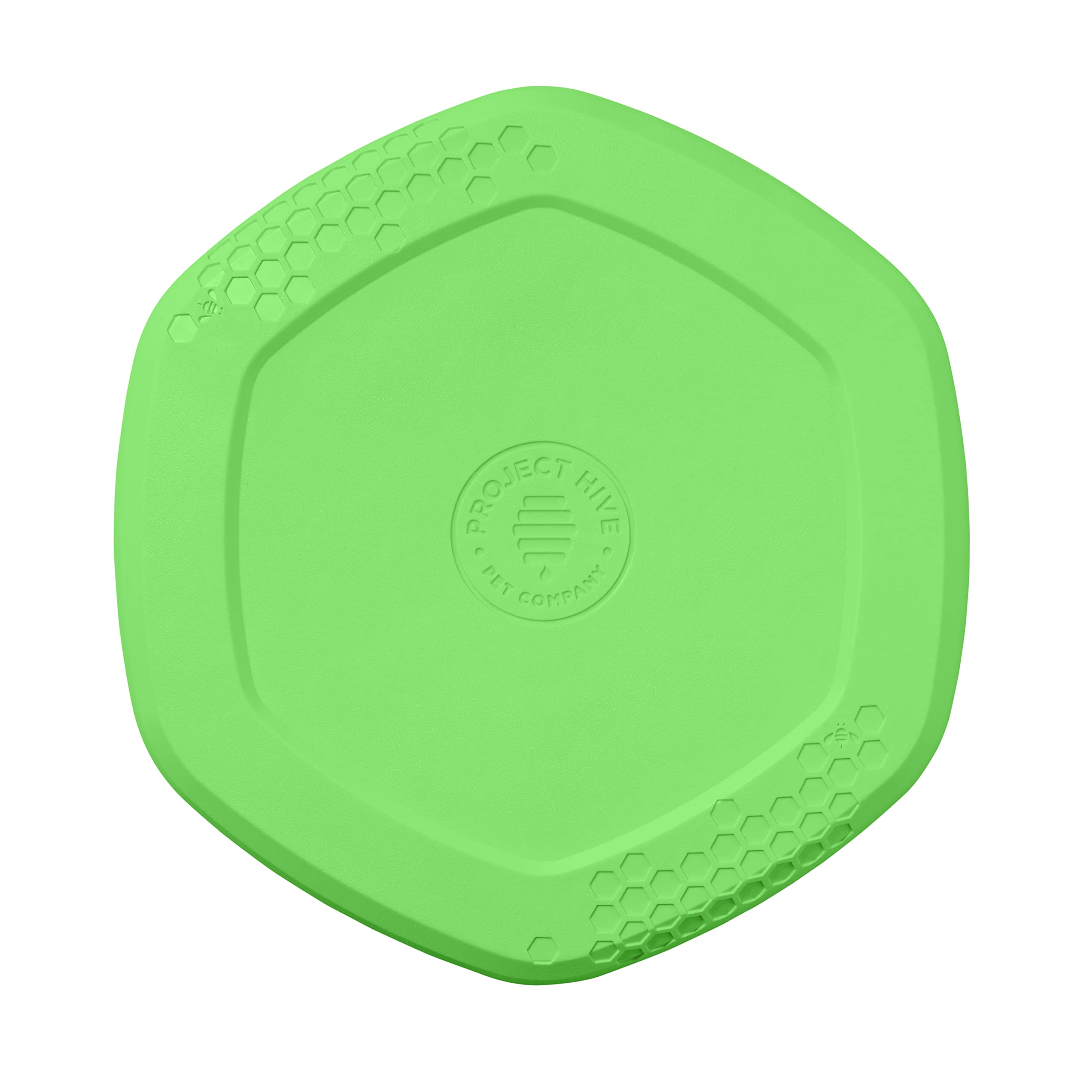 PROJECT HIVE ·PET COMPANY· Tropikalny zapach kokosa - ulowy frisbee Disc dla psów - idealny do przenoszenia - zawiera matę do lizania na plecach - unosi się w wodzie, gładki poślizg - wyprodukowano w