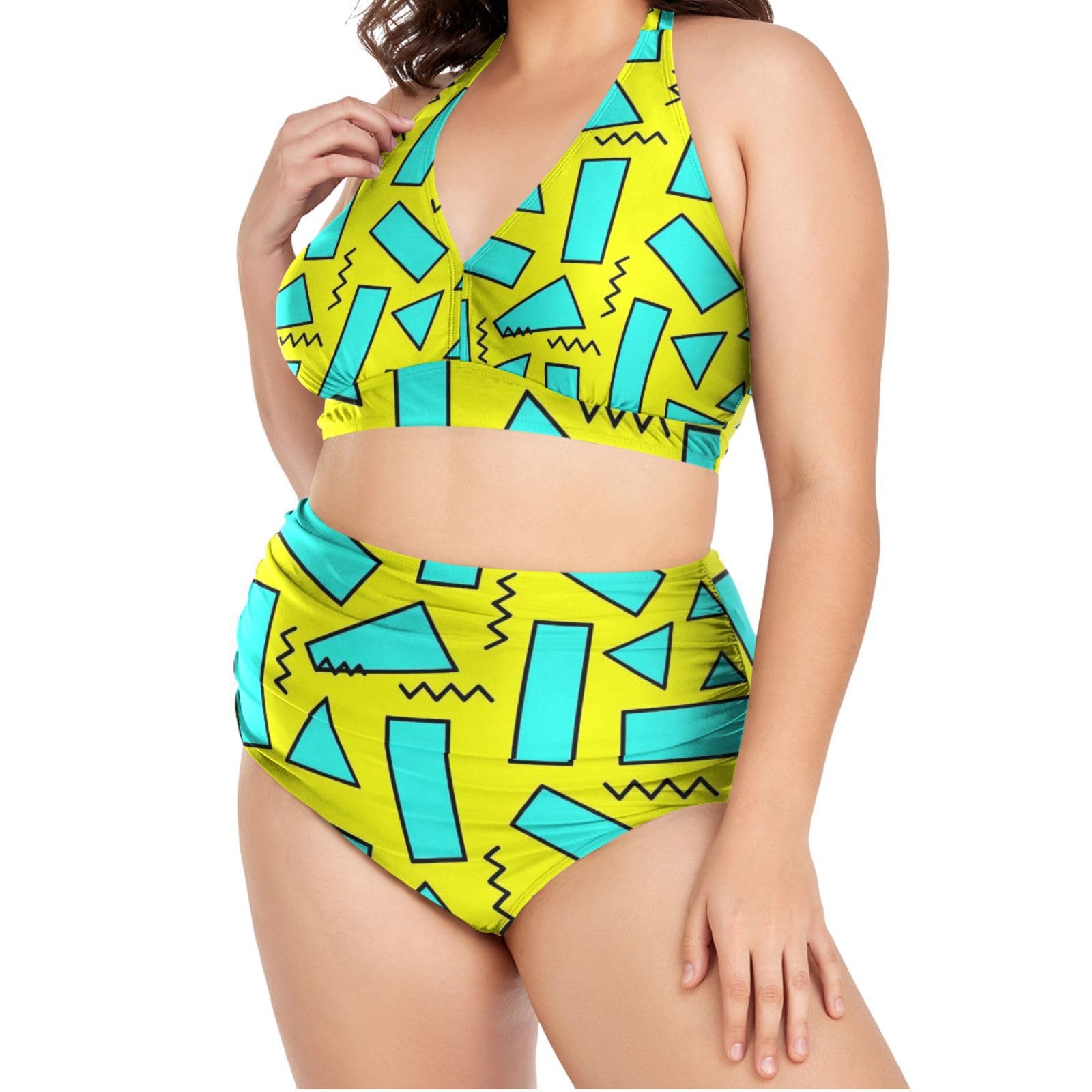 FRODOTGV Stroje kąpielowe damskie plus size L-4XL