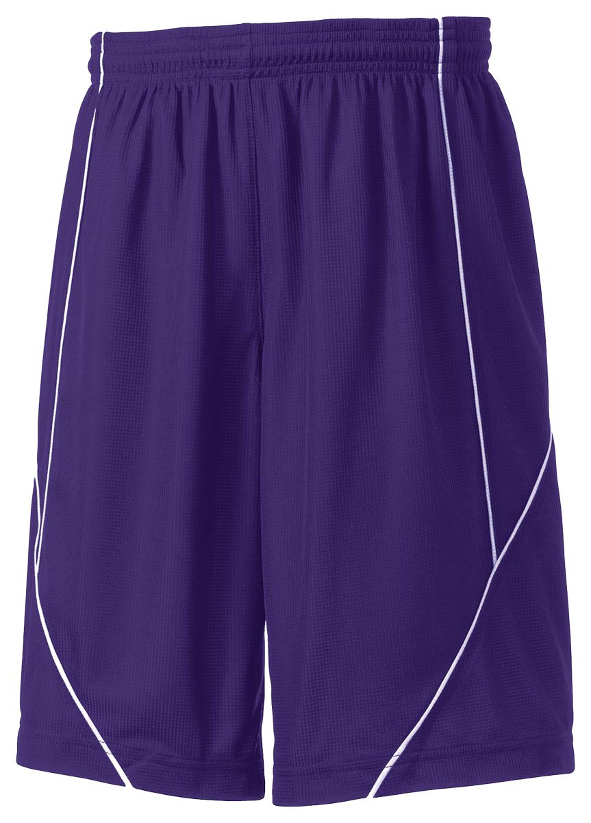 Sport-Tek Boys' PosiCharge Mesh Reversible Spliced Short
