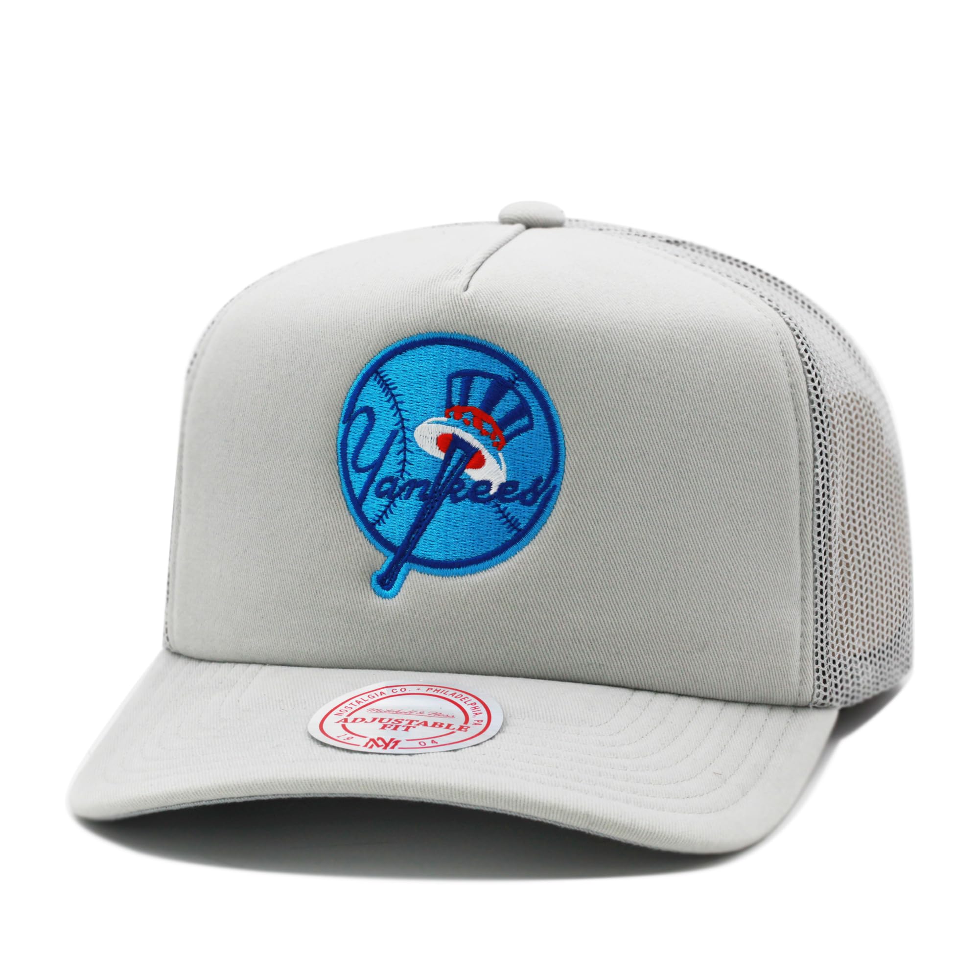 Mitchell & Ness Cooperstown Curveball Trucker Snapback Hat Cap