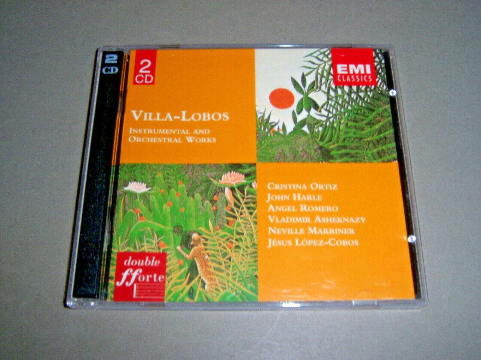 Works [Audio CD] Villa-Lobos; Ortiz; Harle; Romero and Marriner
