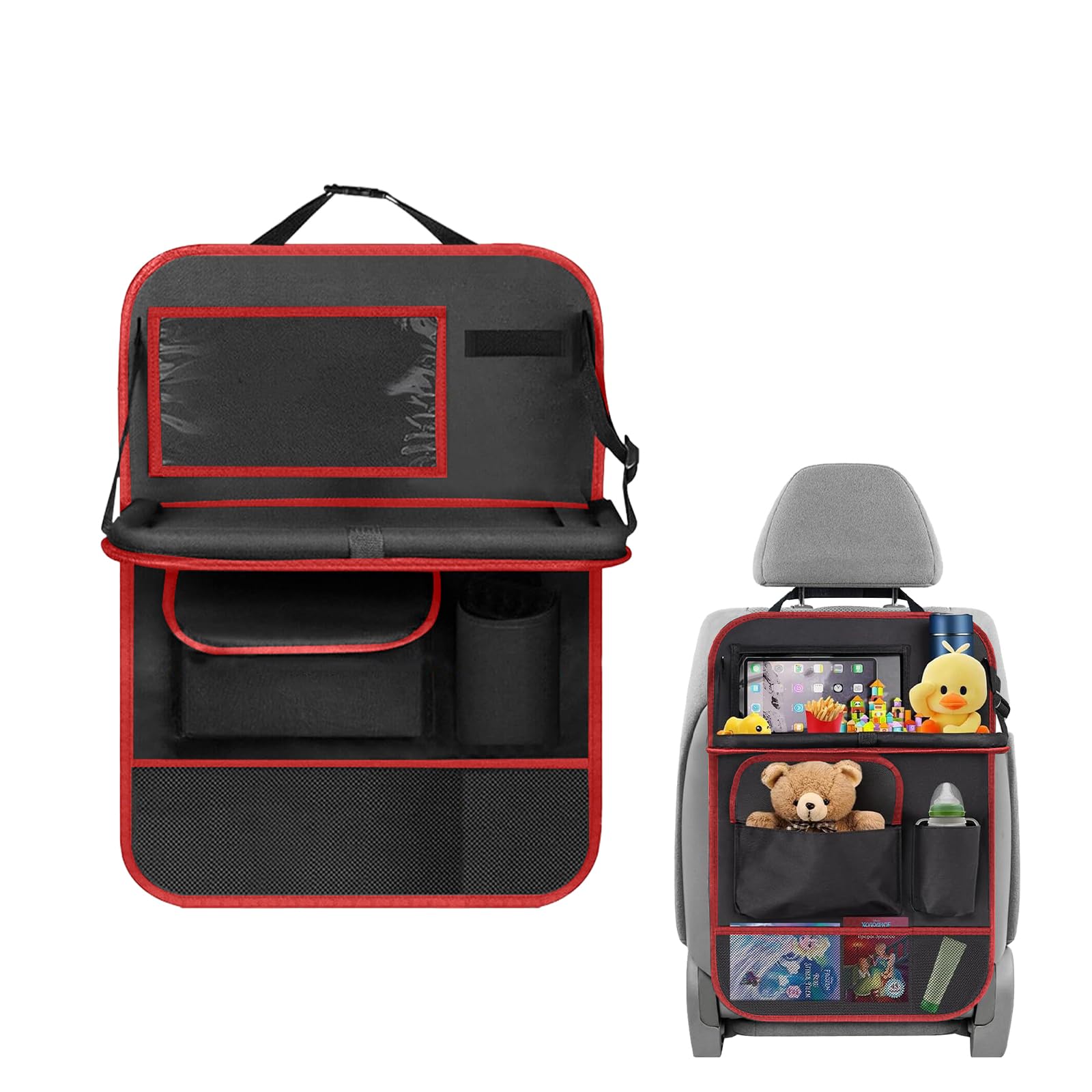 My Babiie Car Organiser - Universal Back Seat Organiser For Kids, 7 Storage Pockets, Bottle Holders - 1 Pack - View #2