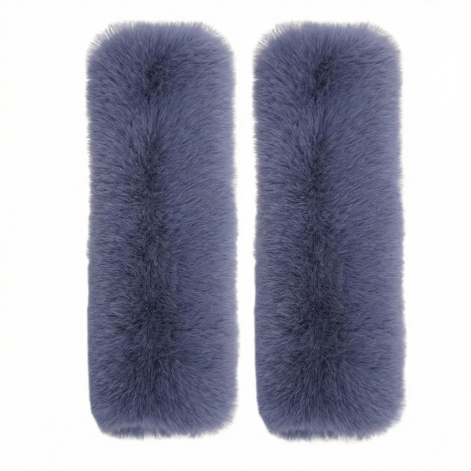 Paquete de 2 fundas de cinturón de seguridad de felpa suave para niños, cómodo cojín para cinturón de seguridad para recién nacidos, accesorios de correa de asiento de automóvil/cochecito, mayor