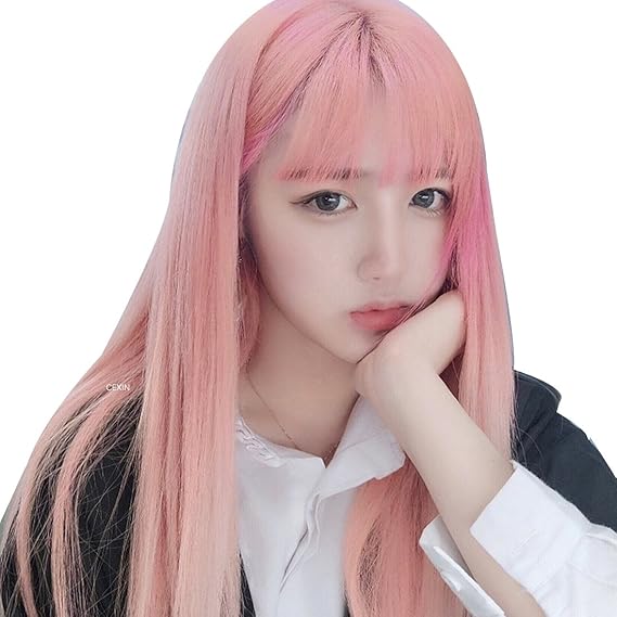 Amazon Lesunウィッグ 黒 ロング ストレート 女装用 かつら フルウィッグ 清純 美人 ゆるふわ 小顔 可愛い 自然 ハロウィン おしゃれ モテ 女子力アップ ナチュラル レディース ネット付 サイズ調整 Wig 日常 耐熱仕様 グレー フルウィッグ 通販