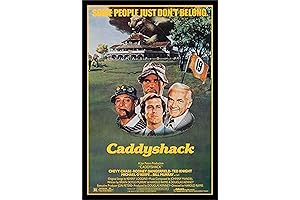 Caddyshack Movie Poster: A Nostalgic Masterpiece for Comedy Classics Enthusiasts