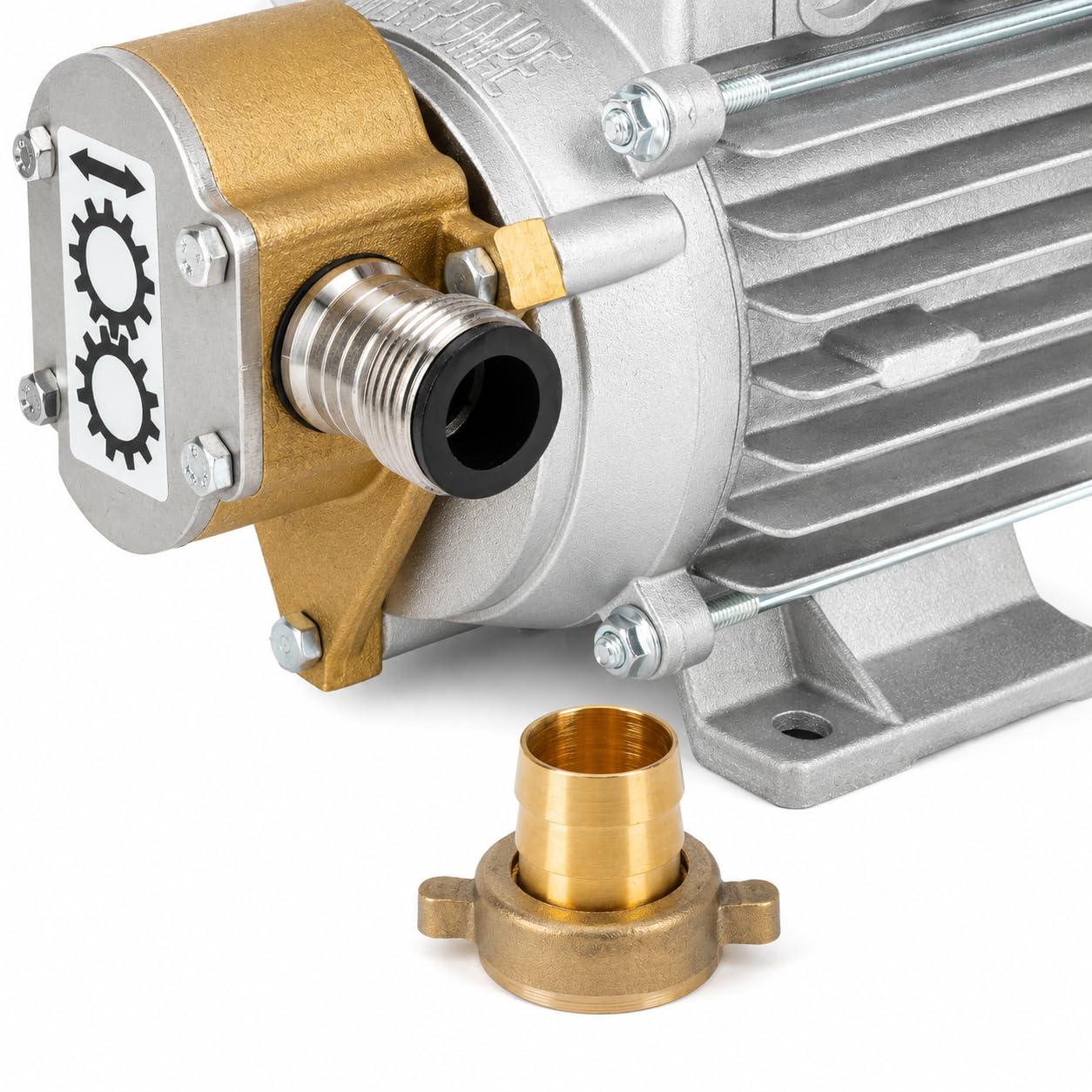 Elektrische Zahnradpumpe BE-G 20 - Fördermenge 900 l/h - 230 V / 50 Hz - Anschluss-Ø 20 mm - 230x120x190 - 450 W