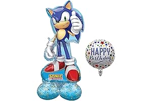 Sonic The Hedgehog Airloonz Balloon Birthday Decoration: A Sonic Blast at Your Party!