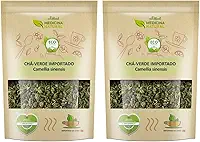 Medicina Natural - Chá Verde Importado e Original - Kit com 2 Pacotes de 200g