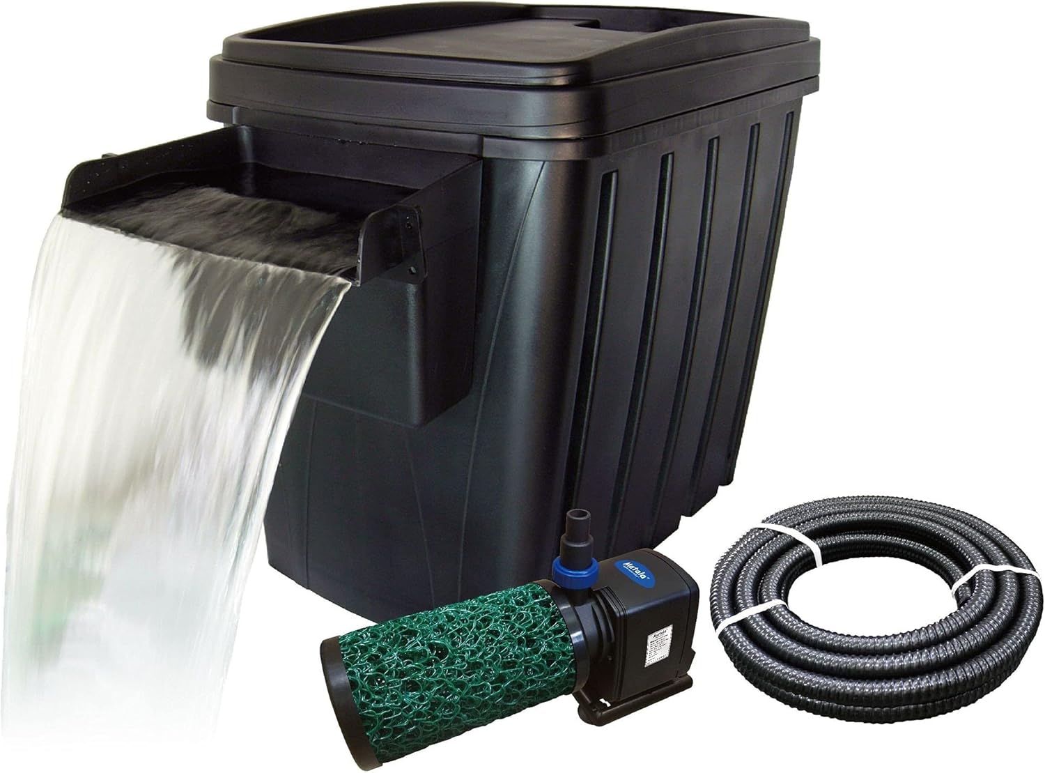 Matala BSTPIIW Biosteps II Pond Filter with Waterfall