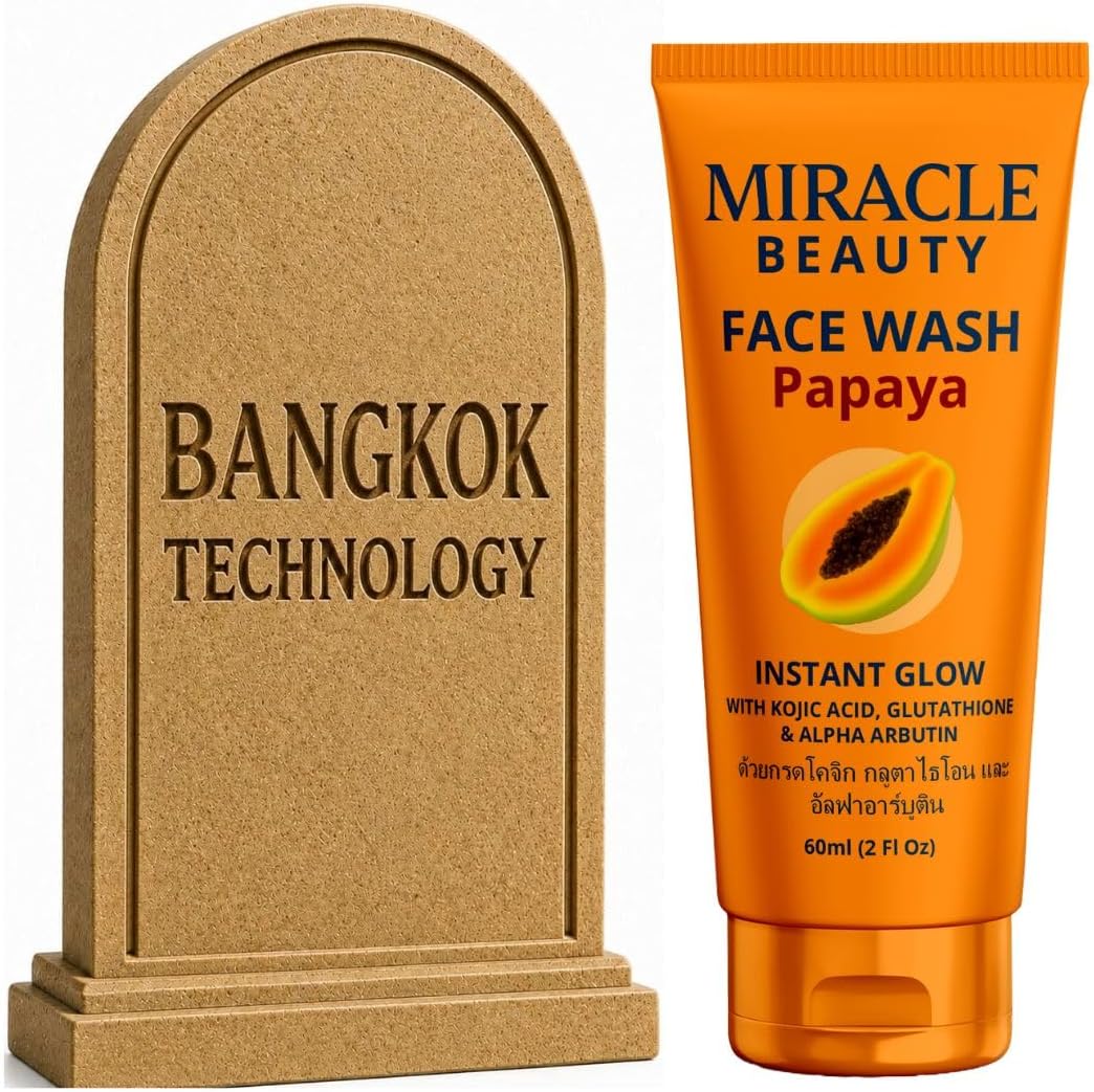 Miracle Beauty Face Wash for Instant Whitening - Skin Brightening, Acne & Dark Spot Removal - Salicylic Acid Facewash for Oily, Dry, and Sensitive Skin - Best Face Wash for Men & Women, 60ml