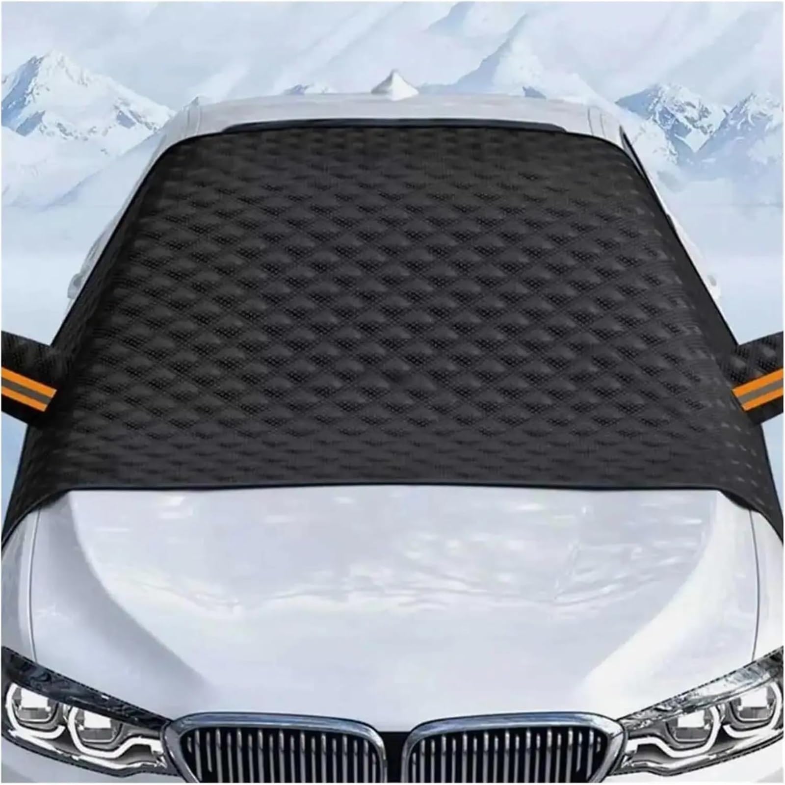 Copri Parabrezza Auto Inverno Copertura Universale per Parabrezza per Auto, Protezione Invernale addensata per Neve e Sole, Adatta per la Maggior Parte dei Veicoli