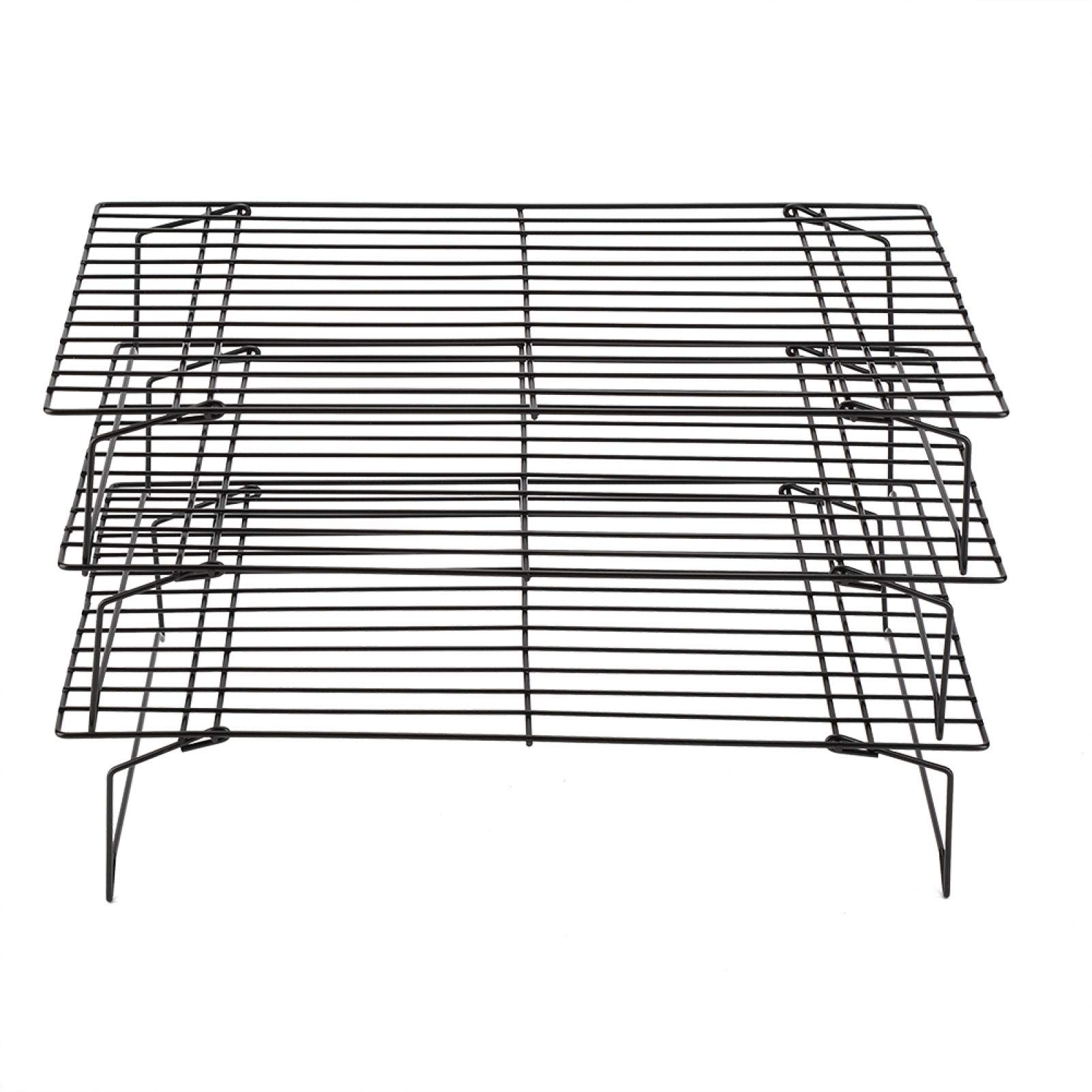 Grille De Refroidissement Pour Cuisson Et Pâtisserie, Gâteau, Pain, Biscuit, Filet De Refroidissement, Outil De Cuisson 41,3 X 25,8 X 1,8 Cm