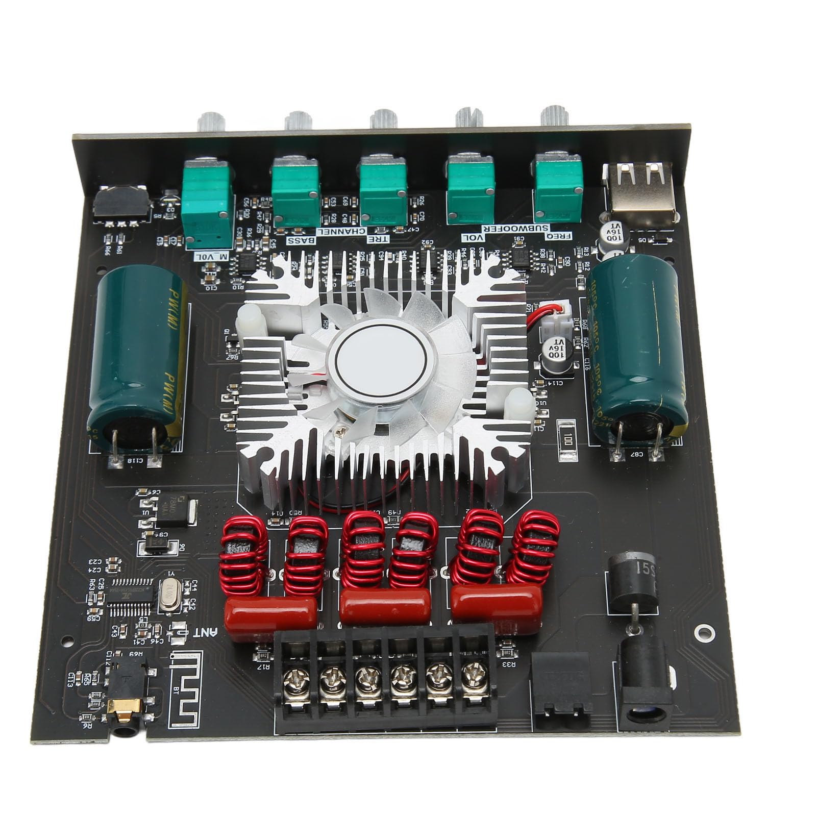 Amplificador de Placa Bluetooth de 2.1 Canales, TDA7498E 15-36V