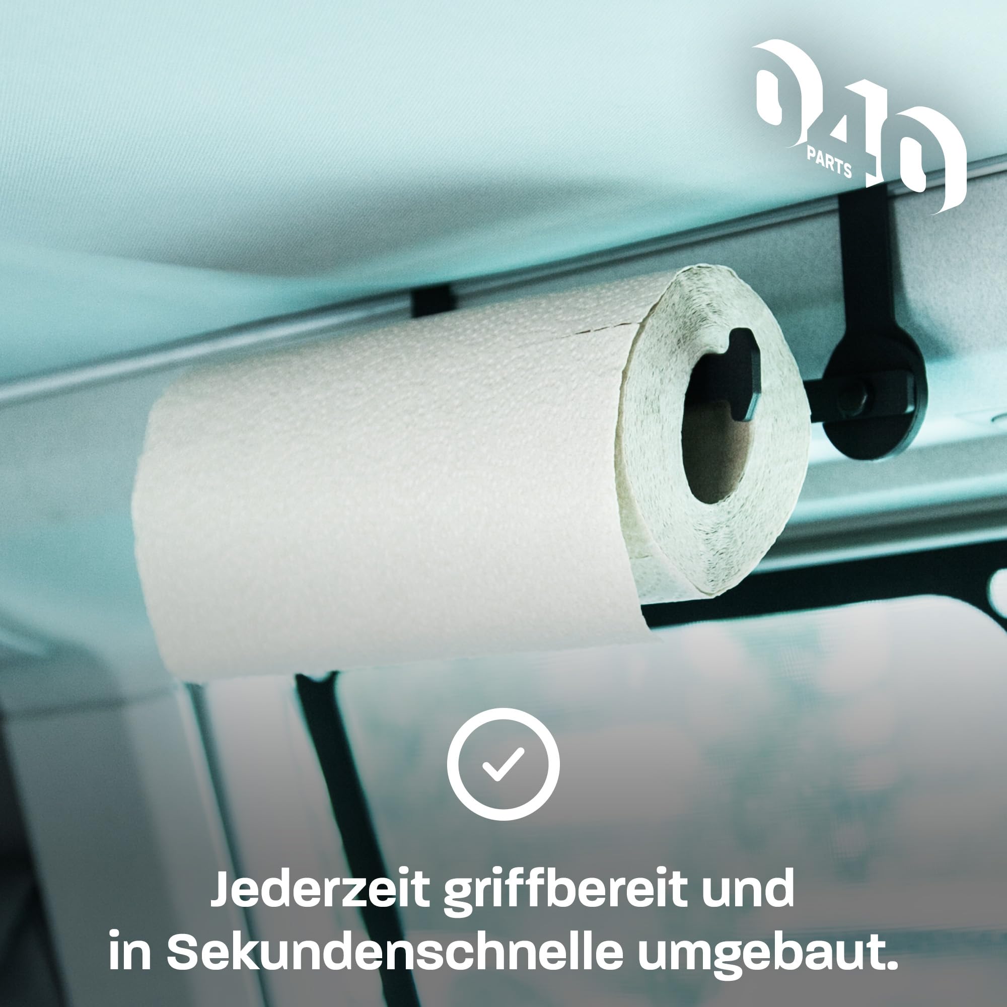 Praktischer magnetischer Küchenrollenhalter für VW T5 T6 T6.1 California - Universelle Befestigungslösung