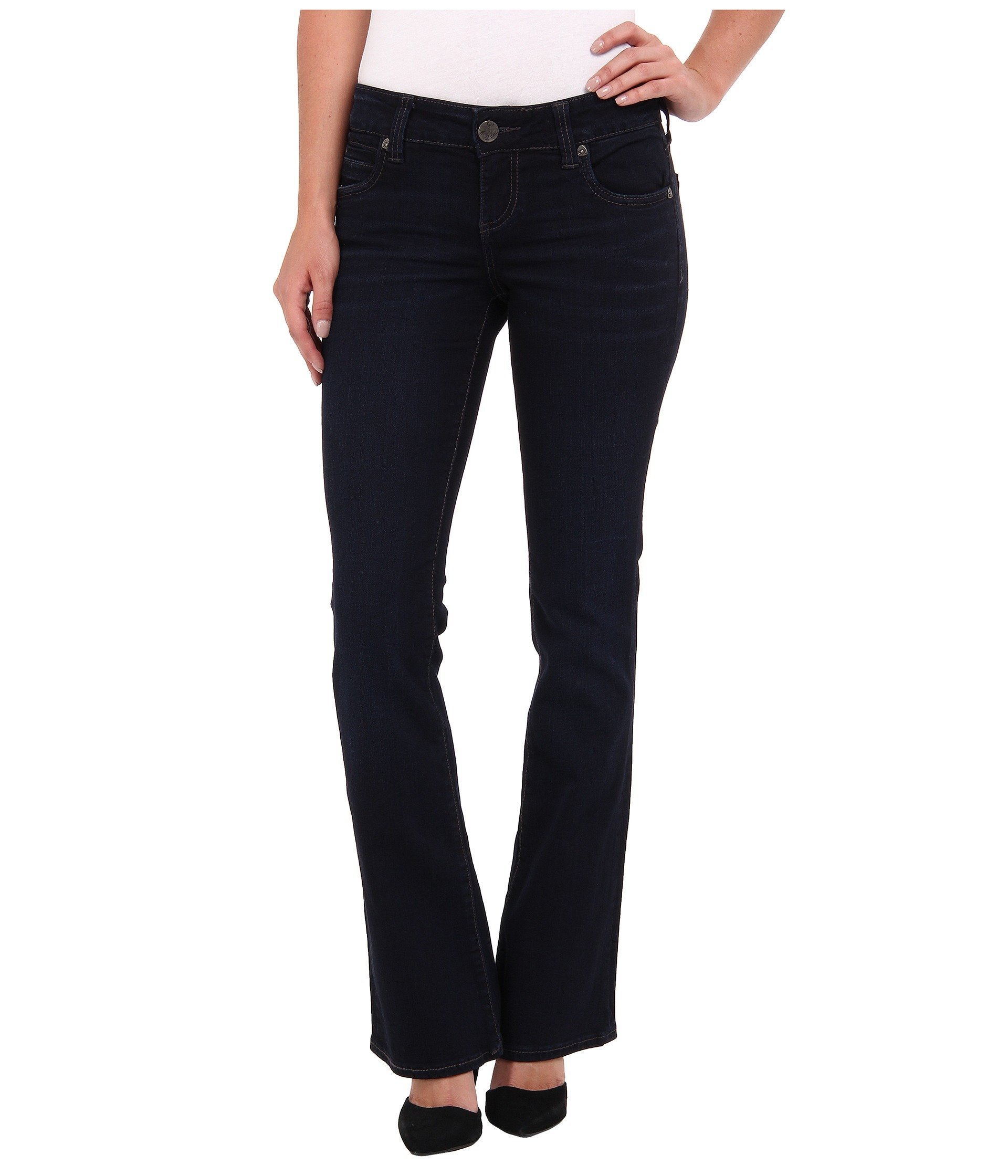 KUT from the Kloth Natalie High-Rise Bootcut Jeans
