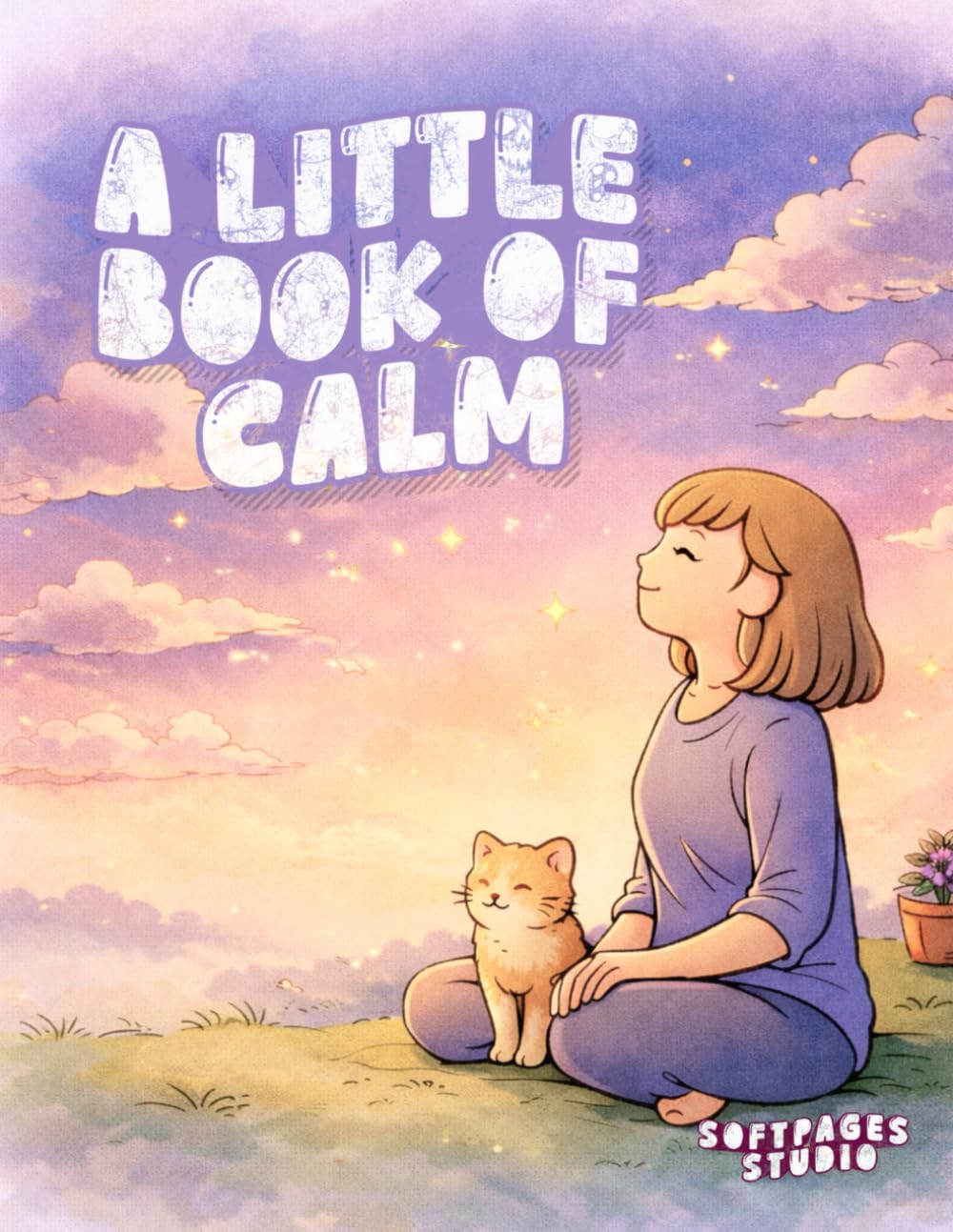 A Little Book of Calm: A Cozy Coloring Book for Adults and Teens