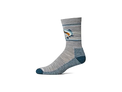 Smartwool Everyday Hookset Crew Socks Knee High Socks Shoes Light Gray : XL (US Men