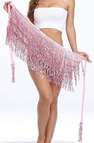 Miniatura 4 de Falda cruzada de lentejuelas para mujer, disfraz de Mardi GrasNavidadHalloweenDía de San Patricio