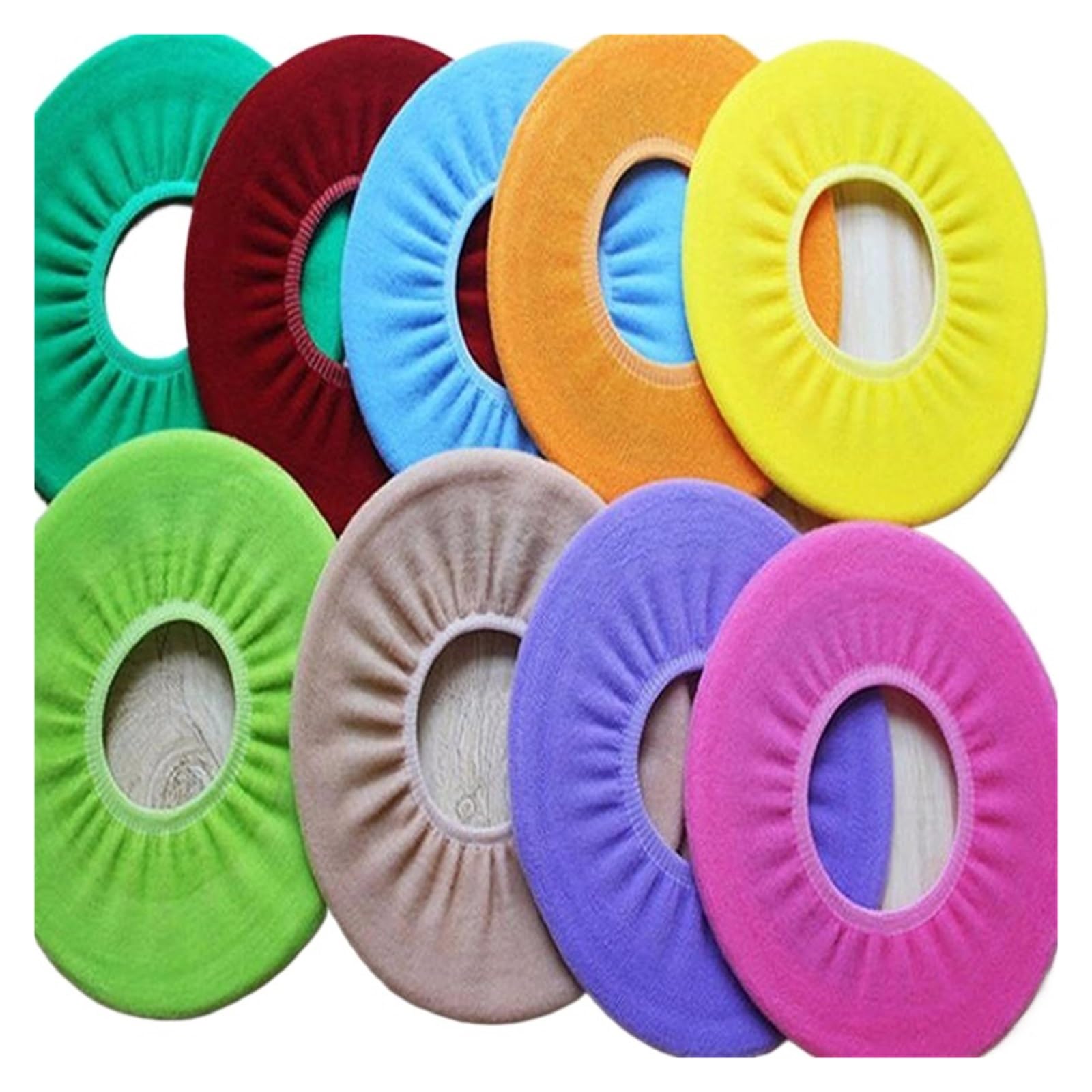 MZSKLW Padded Toilet Seat 5Pc Soft Washable Toilet Seat Pad Lid Top Cover Closestool Bathroom Warmer