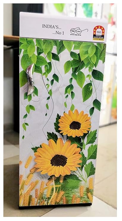 Shree Natraj Industries Flourmek Aata Chakki Automatic Domestic Flour Mill Machine, Atta Chakki, Aata Maker, Ghar Ghanti, Flour Mill for Home Sunflower Design (5kg)