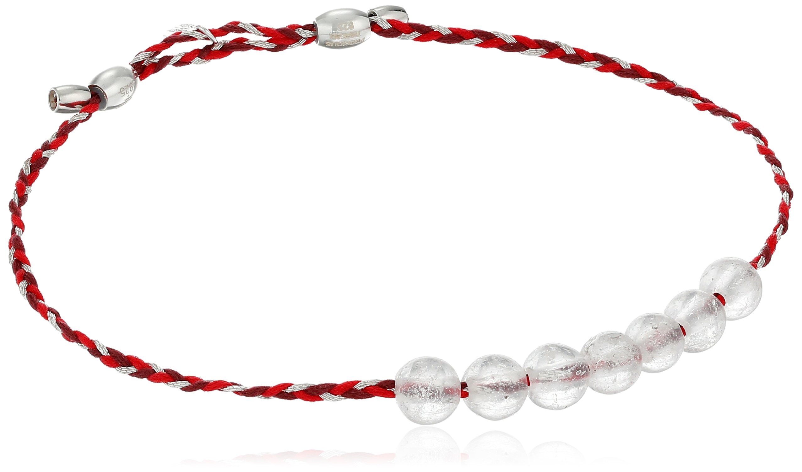 Alex And Ani Precious Threads Crystal Quartz Gemstone Sangria - Main Image