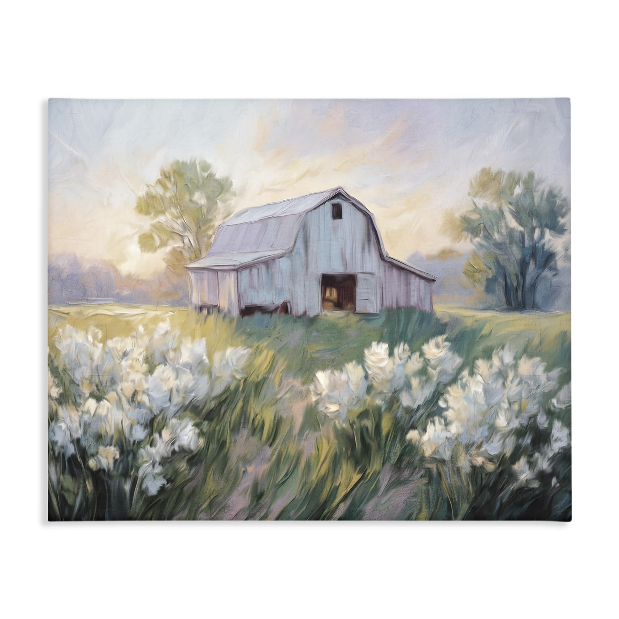 'Secluded Barn Landscape'| Canvas Art