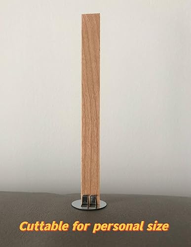Miniatura 4 de Juego de 230 mechas de madera para velas de 0.020 in para hacer velas naturales, mechas de madera, clips de mecha, kit de núcleos de vela para hacer