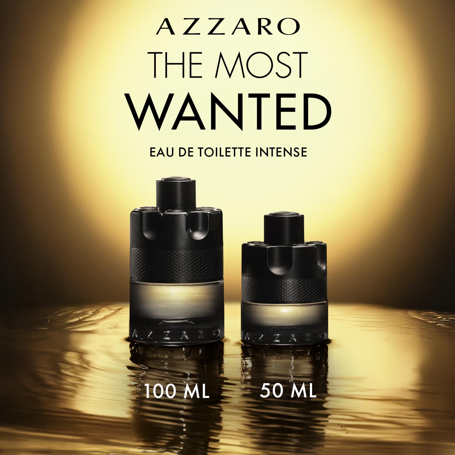 Azzaro The Most Wanted Eau de Toilette Intense, frischer, intensiver Herrenduft, aromatisches Parfüm für Männer