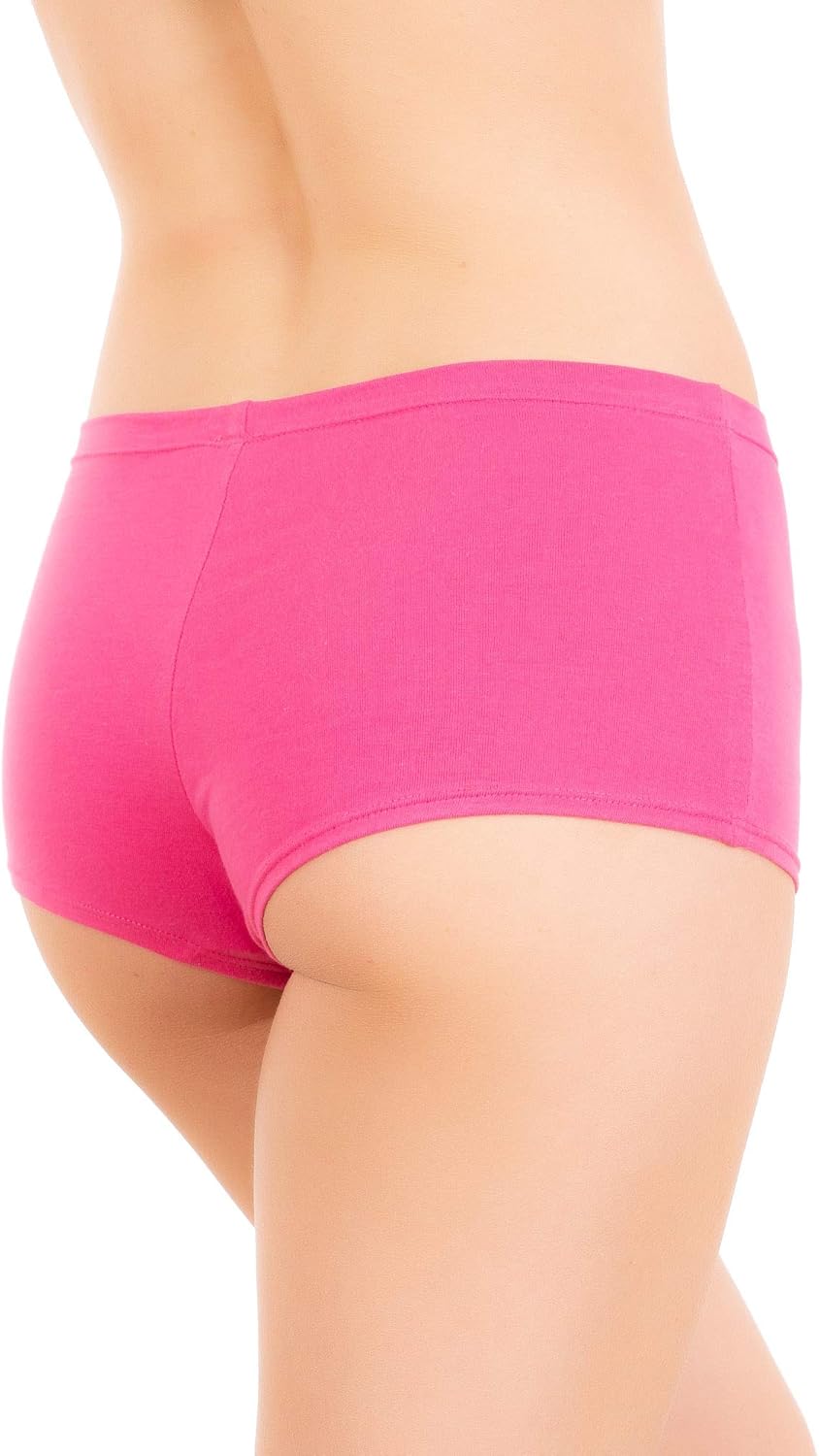 Alyce Intimates 12 Pack High Waisted Cotton Boyshort - Image 4