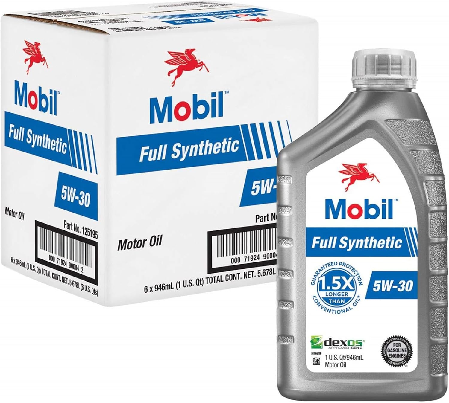 Mobil Full Synthetic Motor Oil 5W-30