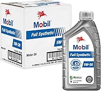 Mobil 1 Full Synthetic Motor Oil 5W-30, 1 Quart (6-Pack) - 7,500-Mile Protection for Turbo Engines & More