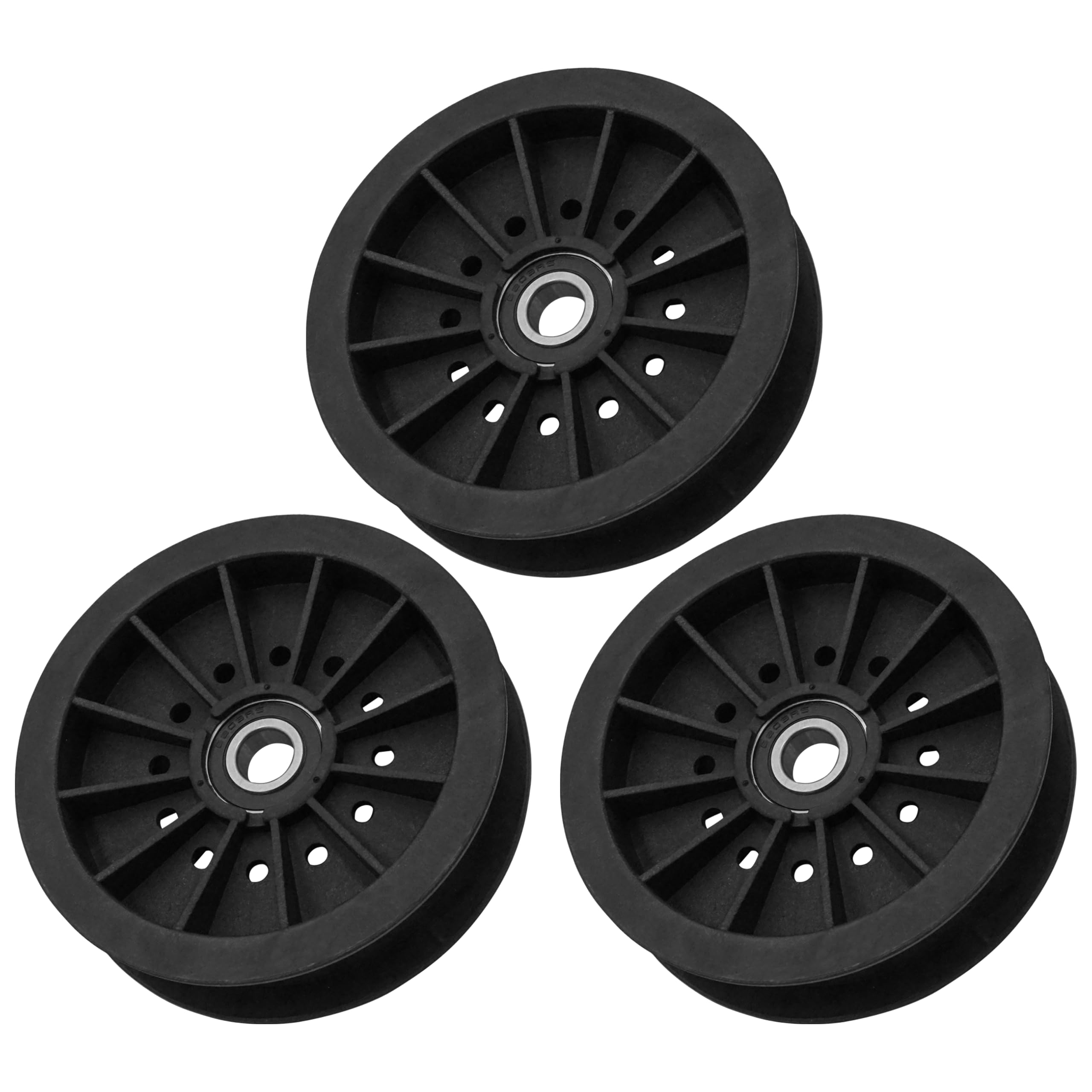 Caltric Deck Pulley Compatible with Hustler FasTrak 36" 42" 48" 54" 60" 784504 109-0977