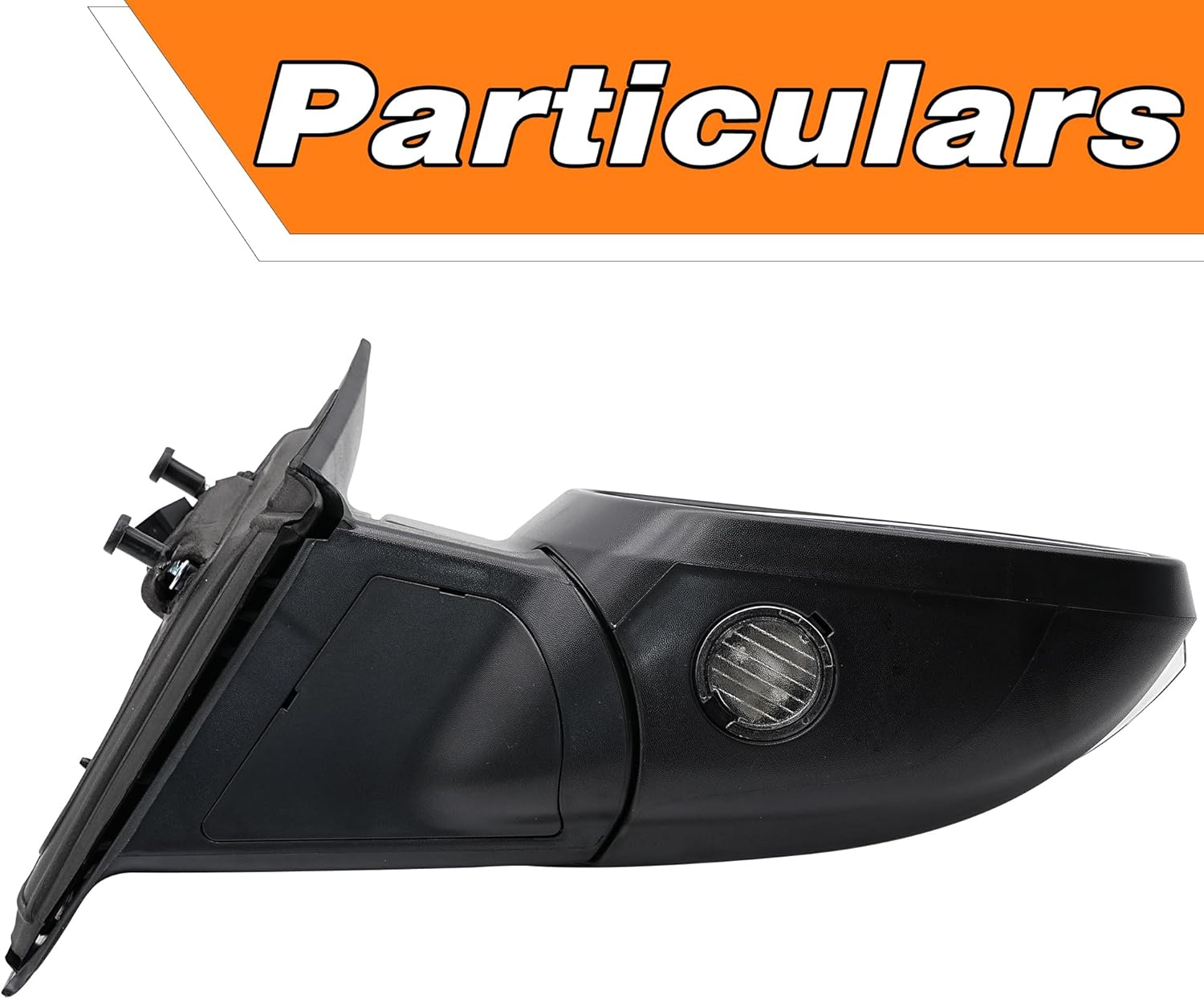 Right Passenger Side Mirror Compatible for Ford Explorer 2011-2019 With Blind Spot Glass Power Heated Turn signal And Puddle Light, Without Power Folding(7Pins). ‎GB5Z17683BA