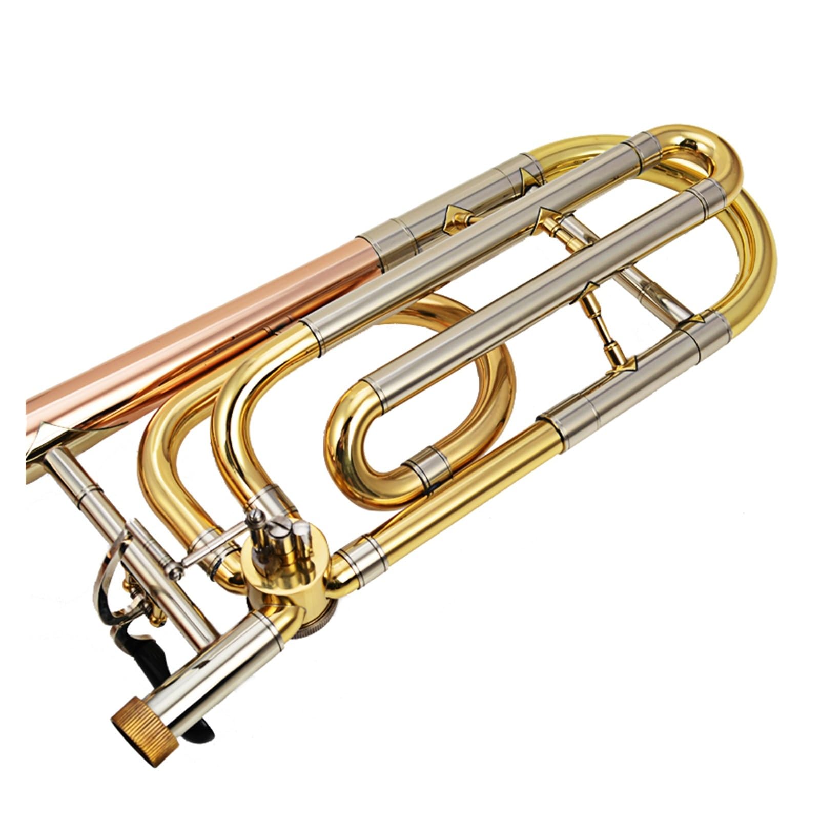 Puzon Brąz fosforowy Profesjonalny puzon tenorowy B dur Instrument profesjonalny