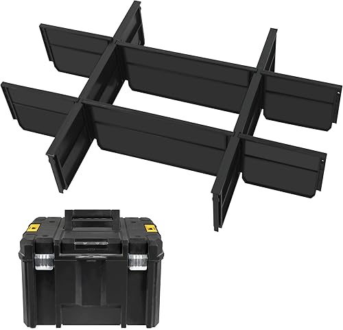 Divisores de caja de herramientas, organizador de almacenamiento para DEWALT TSTAK DWST17806 Modelo