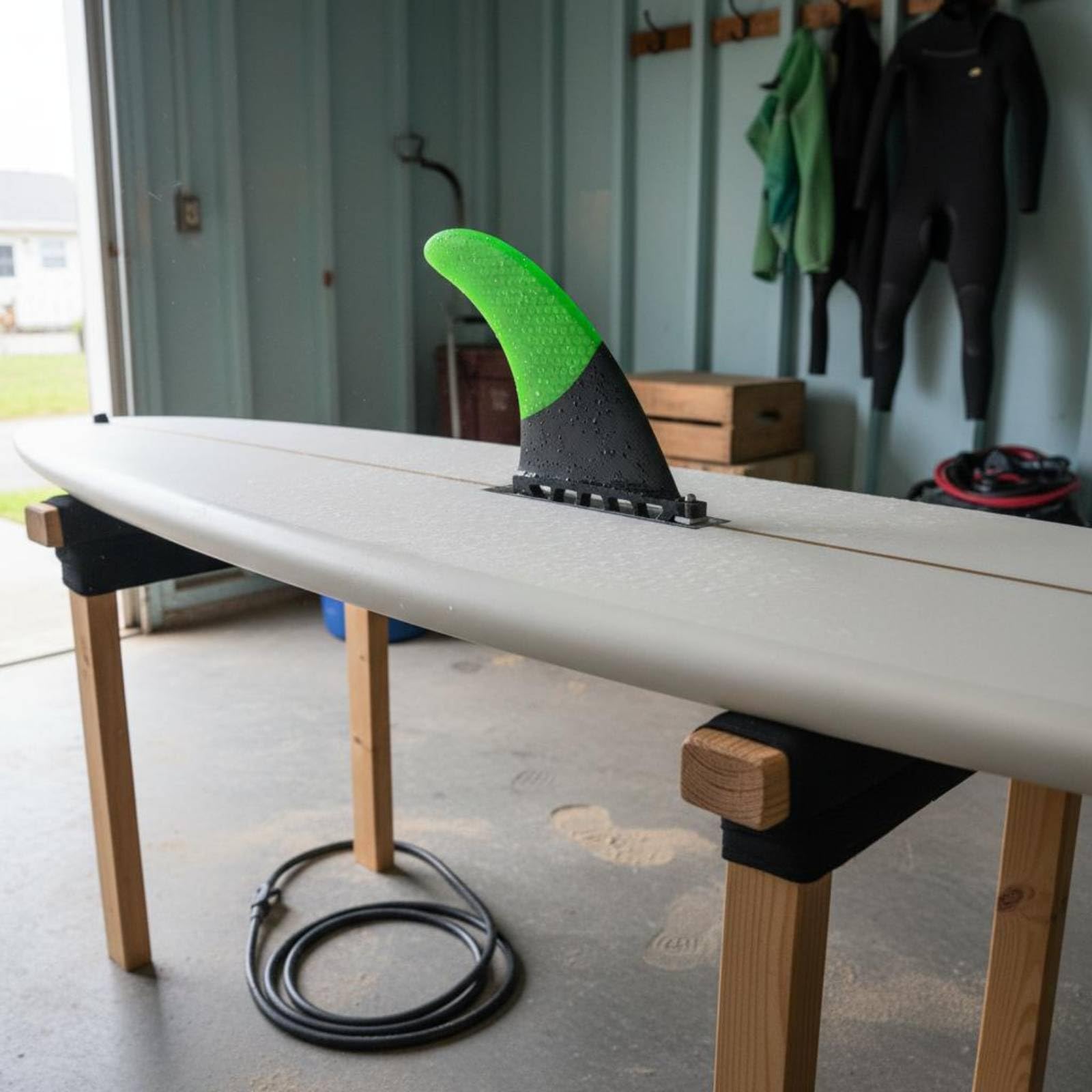 Aileron Simple 9 Pouces Amovible Aileron Surf Unique Stable Sport Aquatique