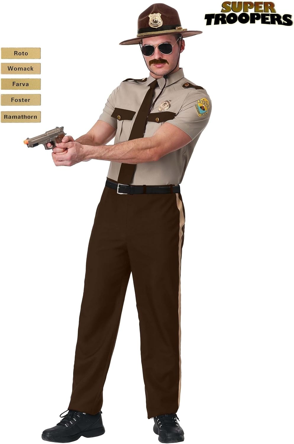 80% Off Discount Adult Super Troopers Costume Super Troopers Uniform Costume - L Best Deal 🛒 Adult Super Troopers Costume Super Troopers Uniform Costume - L