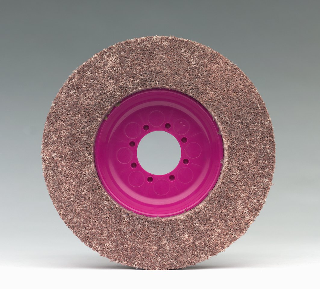 CS Unitec 96714 Magnum Fleece Top Finishing and Polishing Disc, 4-1/2" Diameter, 7/8" Arbor, 600 Grit (Pack of 5)