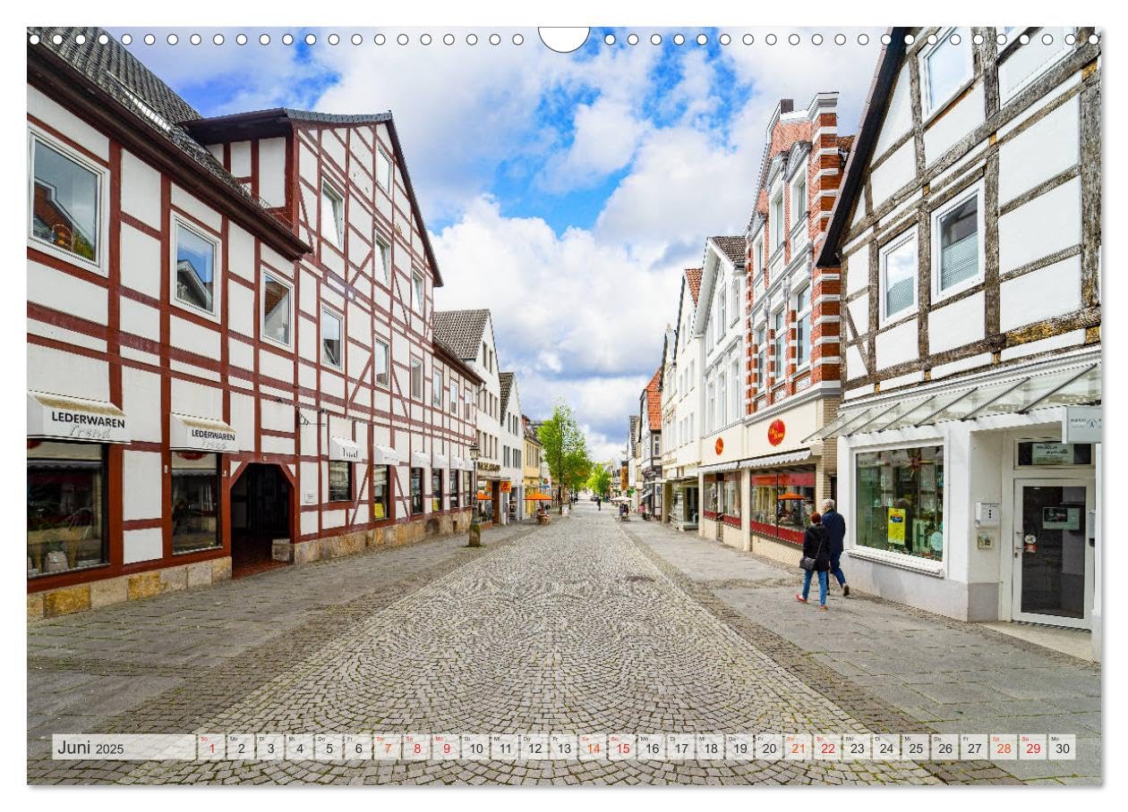 Bückeburg Impressionen (Wandkalender 2025 DIN A3 quer), CALVENDO Monatskalender: Ein fotografischer Rundgang durch das schöne Bückeburg (CALVENDO Orte)