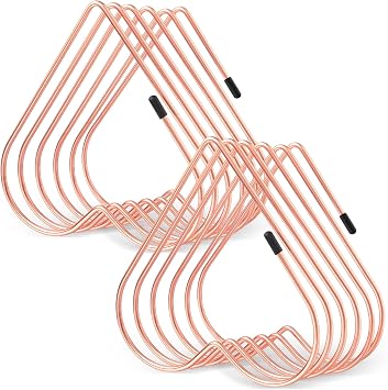 Willinglong 2 Pcs Rose Gold File Organizer for Desk 5 Slot Heart Shaped Gold File Divider Vinyl Record Organizer Desk Book Storage Classroom Organization Rack Desktop Bookshelf for Home Office