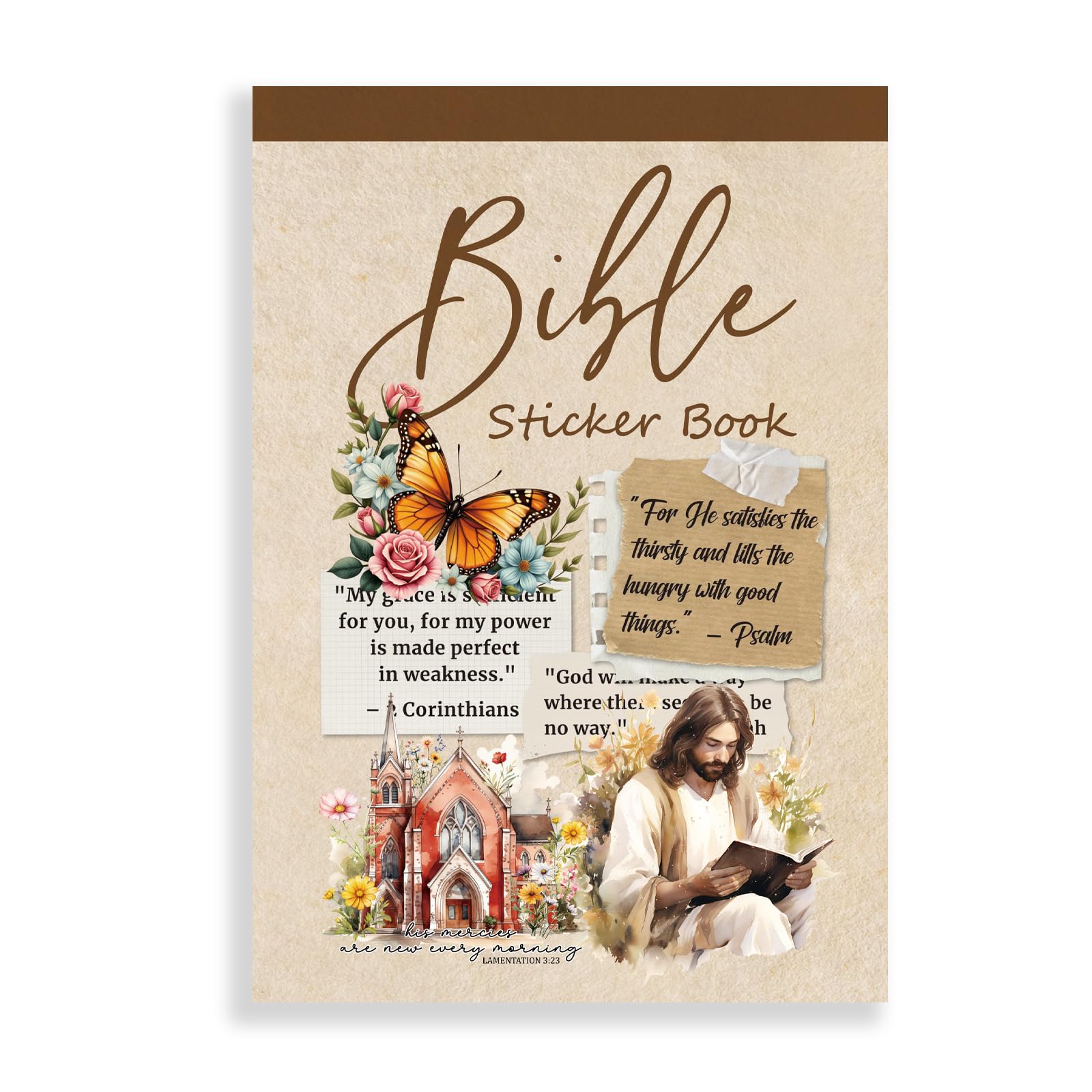 Calcomanías inspiradoras de la Biblia Bomichi para decorar tu laptop