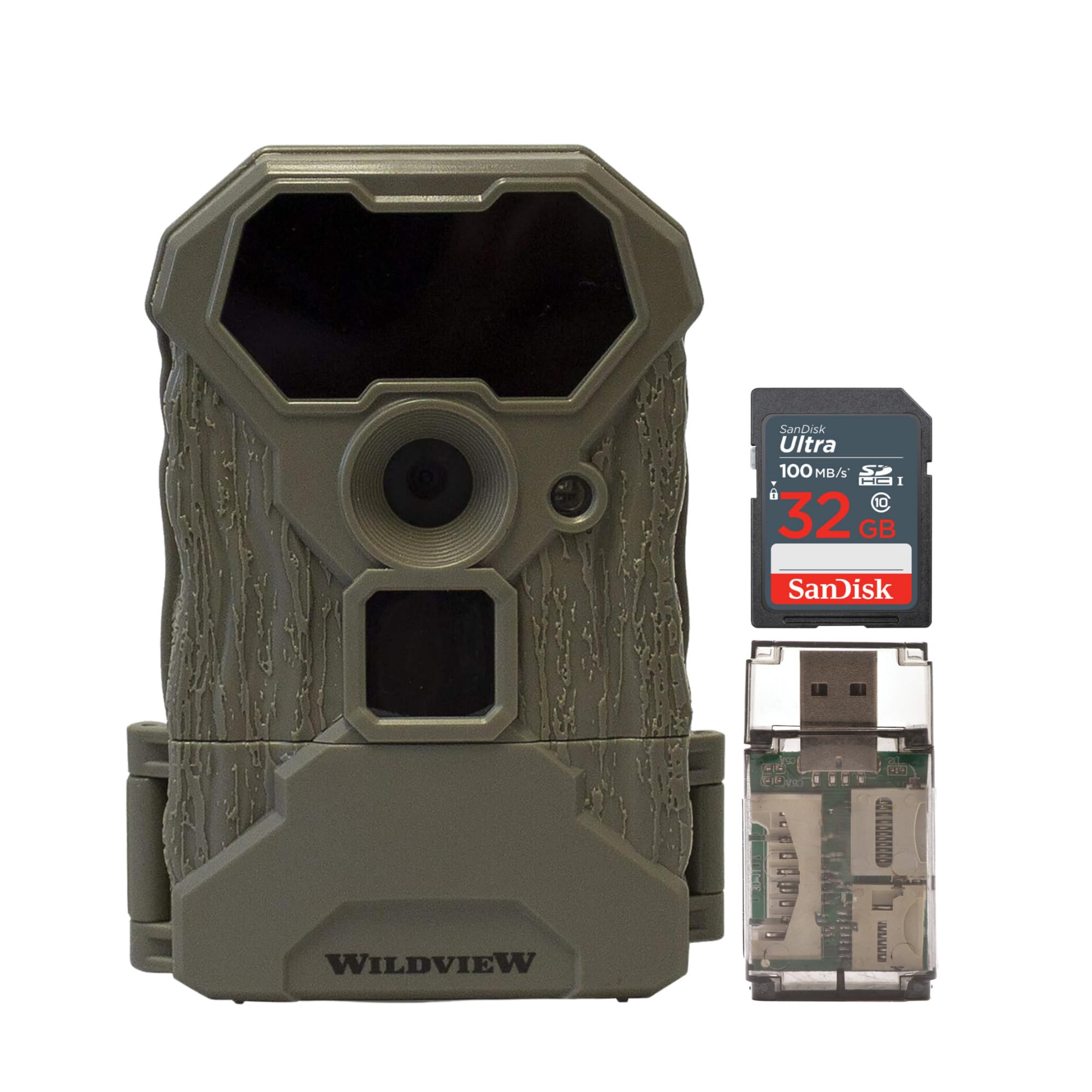 Stealth Cam Wildview 12MP Infrared Trail Camera with 32GB SDHC (3 Items) | 12 MP Sensor, 18 Ir Emitters, 0.7 Second Trigger Speed, Video Recording 5/10/15 Second, Burst 1-3 Images-image-9