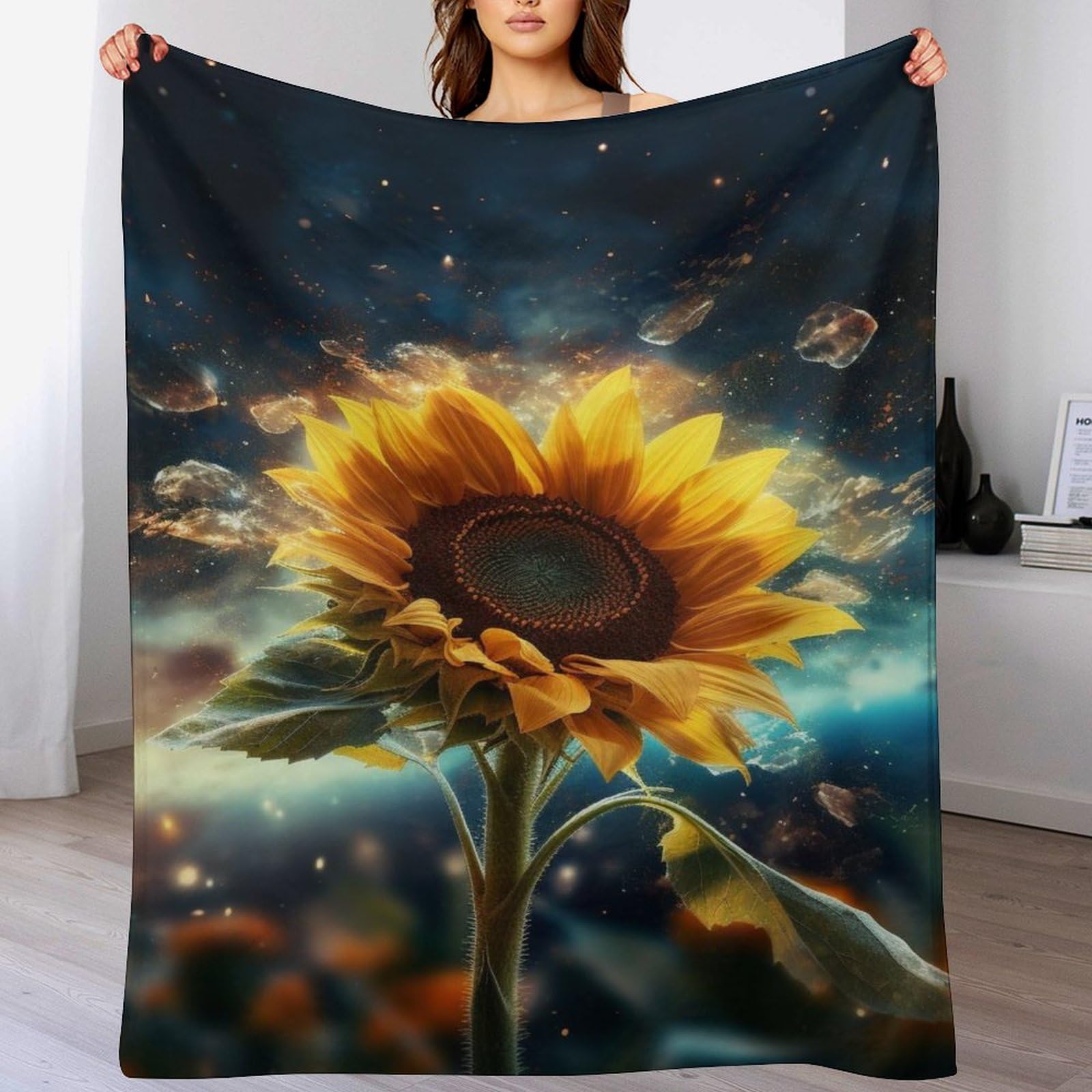 Couverture polaire flanelle douce contre le froid hivernal sur lit ou canapé
