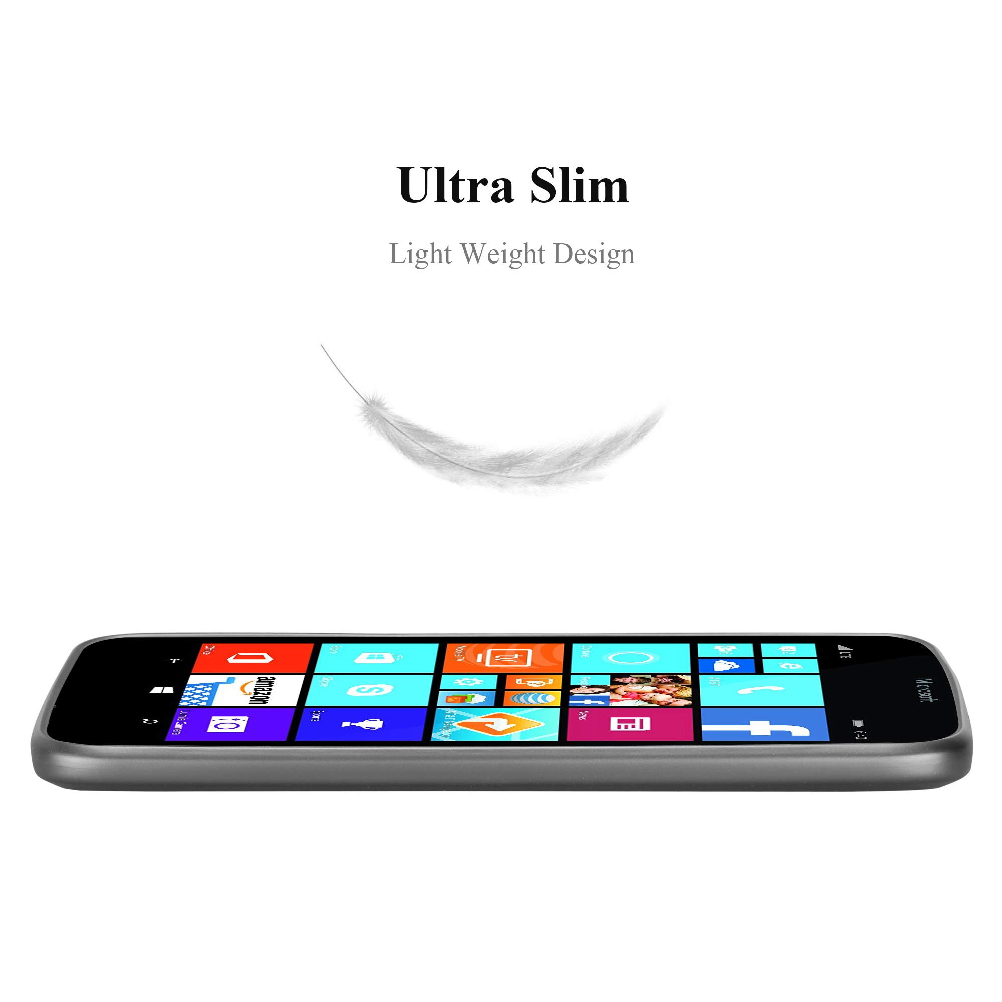 Cadorabo Custodia per Sony Xperia XA1 PLUS in AZZURRO METALLICO - Morbida Cover Protettiva Sottile di Silicone TPU con Bordo Protezione - Ultra Slim Case Antiurto Gel Back Bumper Guscio