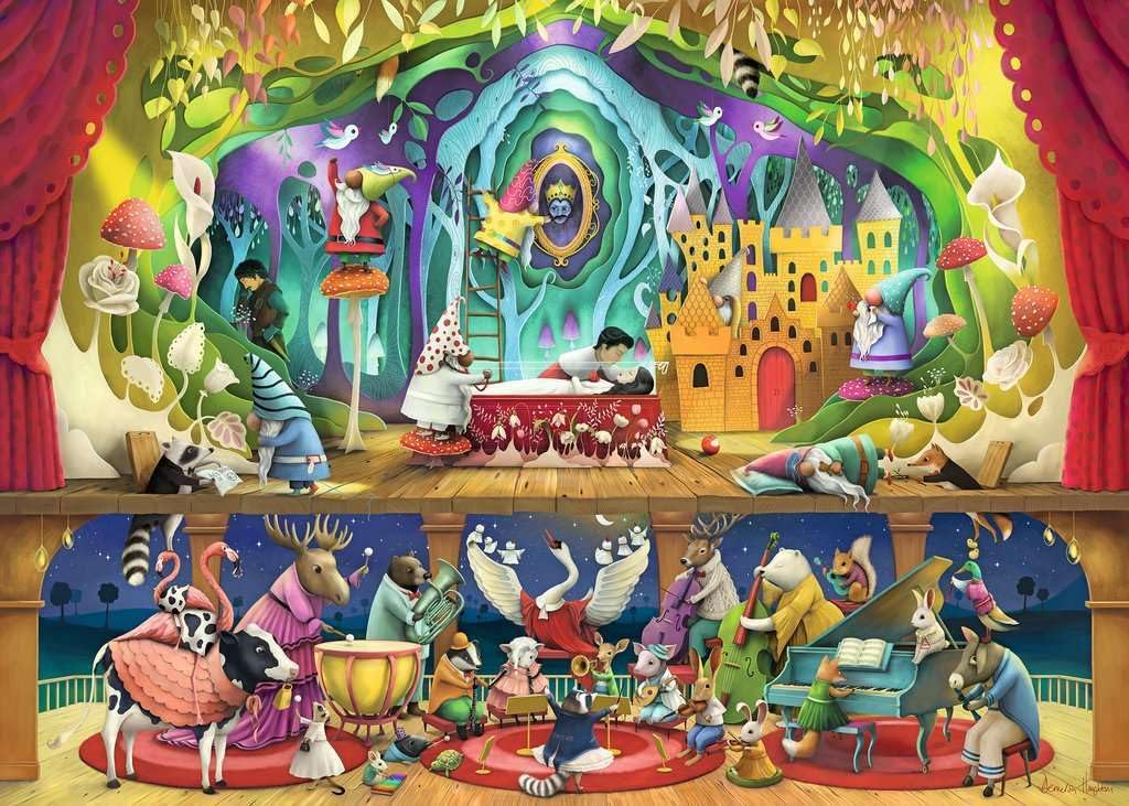 Ravensburger Snow White and The 7 Gnomes 1000 Piece Jigsaw Puzzle for Adults - 12000827 - Handcrafted Tooling, Made in Germany, Every Piece Fits Together Perfectly
