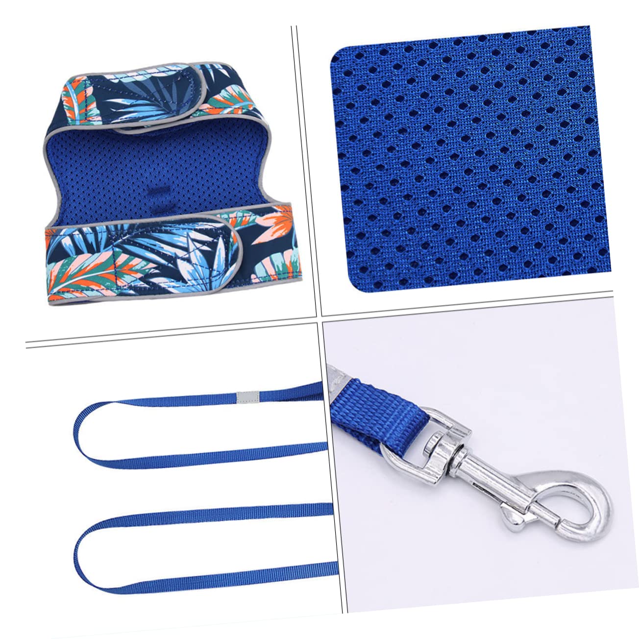 Yardwe 2 Juegos De Correas Reflectantes De Malla Transpirable para Gatos Chaleco Ajustable para Gatitos Suaves Y Cómodas para La Noche.