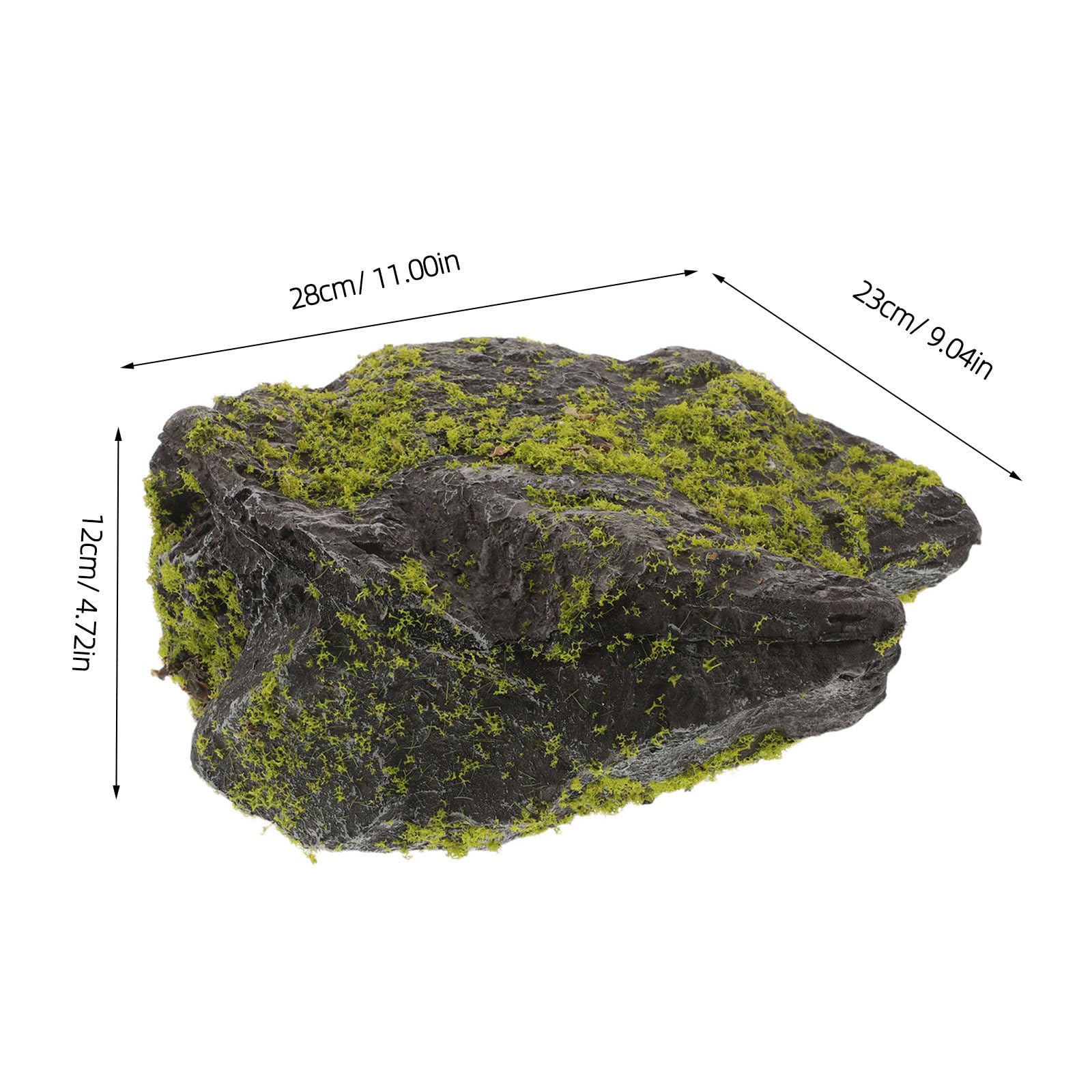Artibetter Rocce di Muschio Artificiale: finte Pietre Decorative di Muschio Verde per la tavola di Pasqua - Accessori per Micro diorami - Accessori per Giardino delle Fate e Acquario in Stile Zen