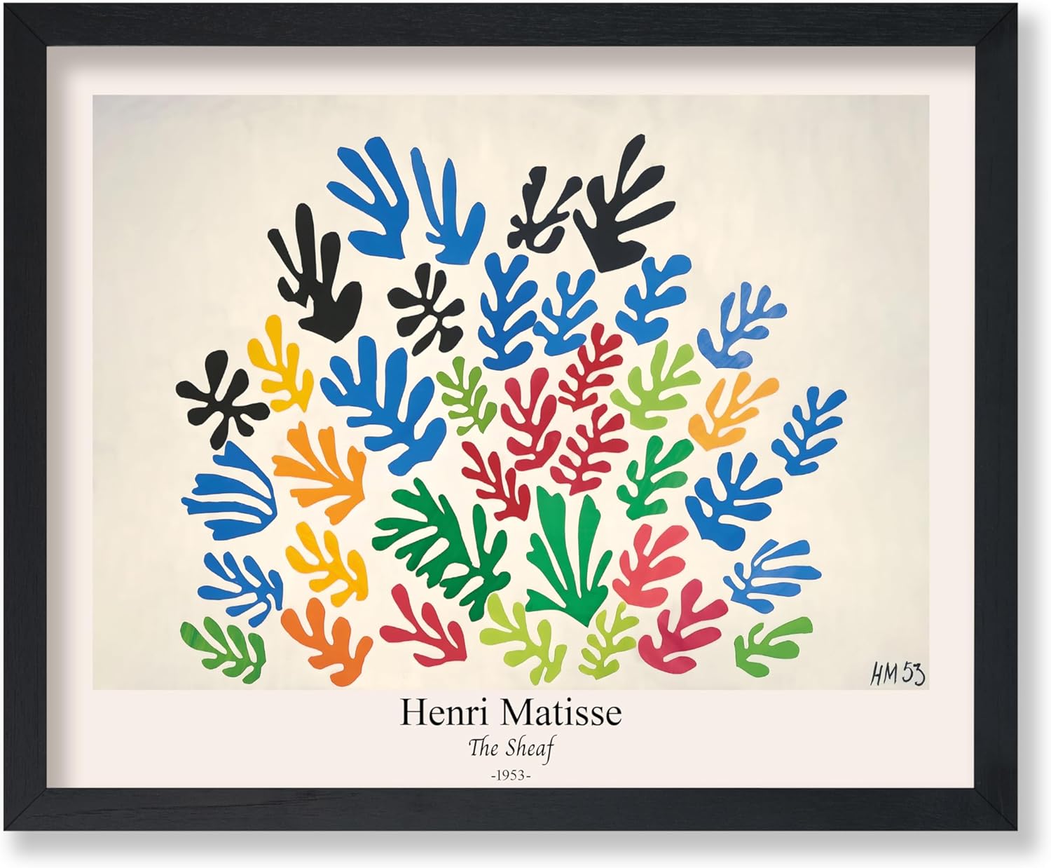 Poster Master Vintage Henri Matisse Poster - Retro La Blouse Roumaine Art - Expressionism Artwork - Portrait Print - Fauvism Piece - Classic Painting - Aesthetic Office Wall Decor - 16x20 UNFRAMED