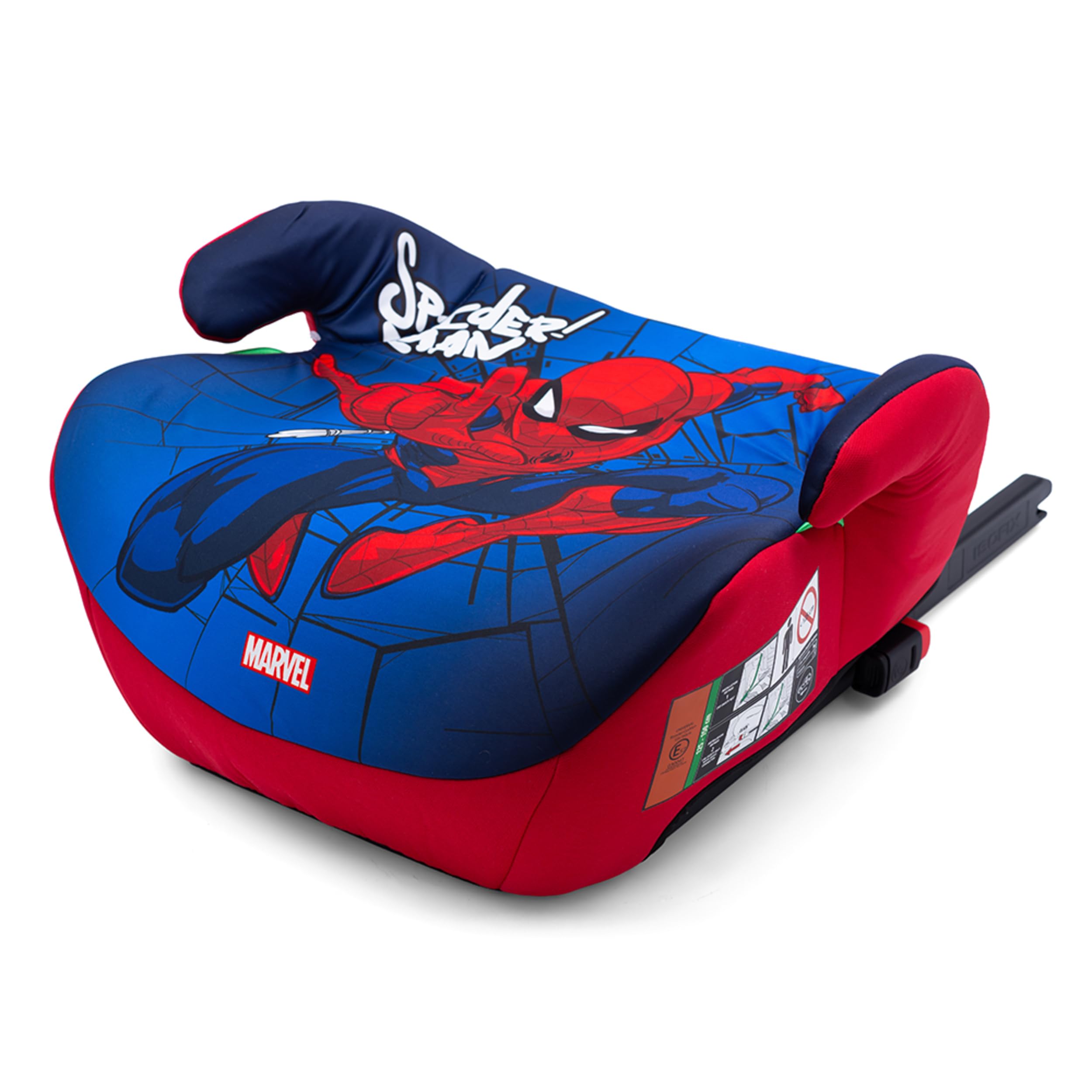 Seven Polska Rehausseur ISOFIX Spiderman · 6-12 ans · 125-150 cm · ECE R129